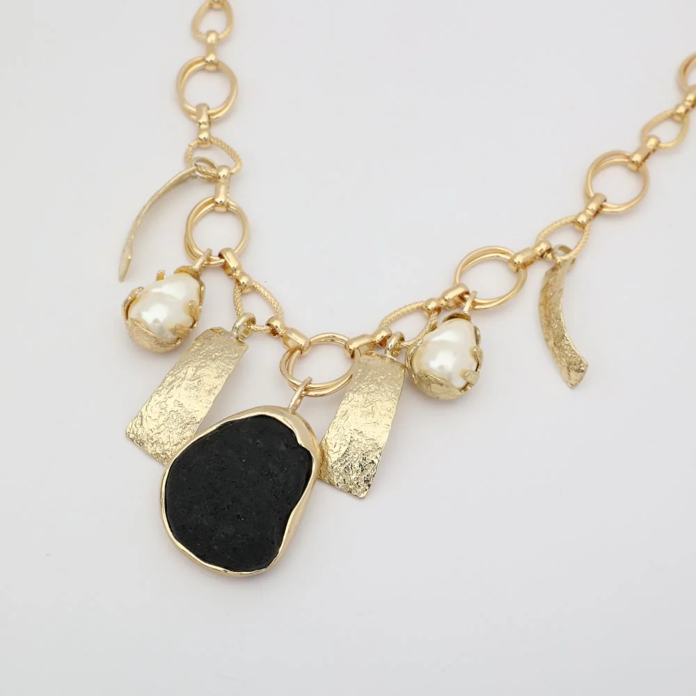 Aqualine Necklace Handmade | Kalliope Jewelry - Image 3