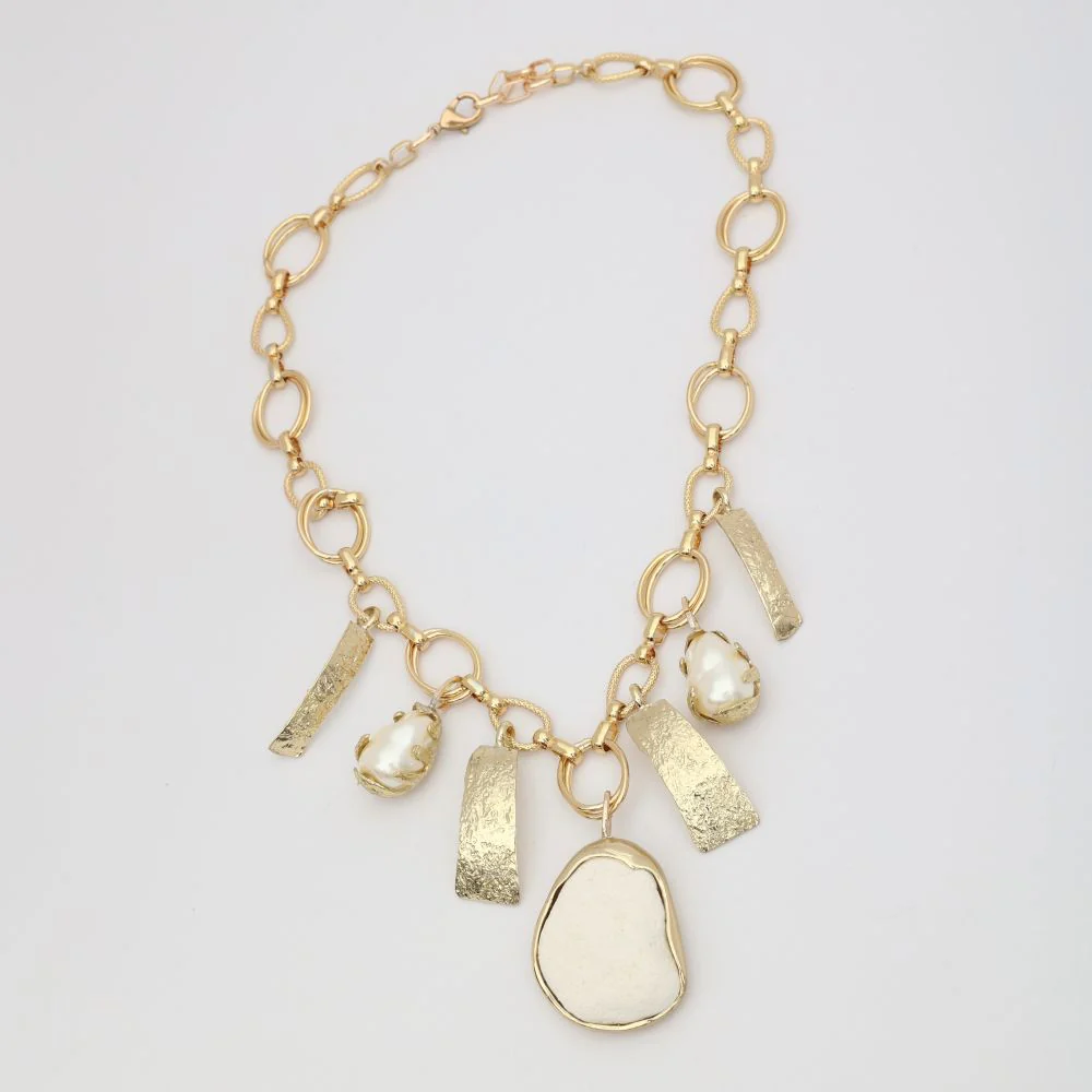 Aqualine Necklace Handmade | Kalliope Jewelry - Image 4