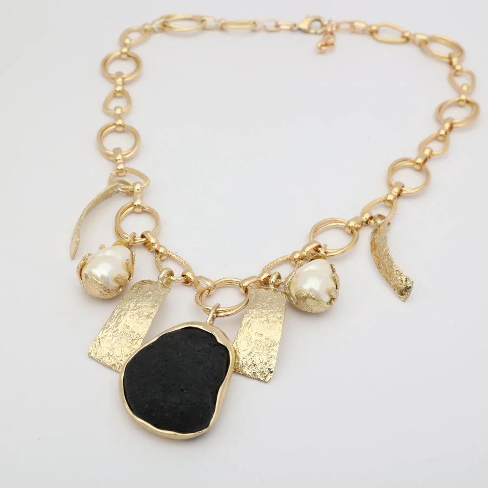 Aqualine Necklace Handmade | Kalliope Jewelry - Image 5