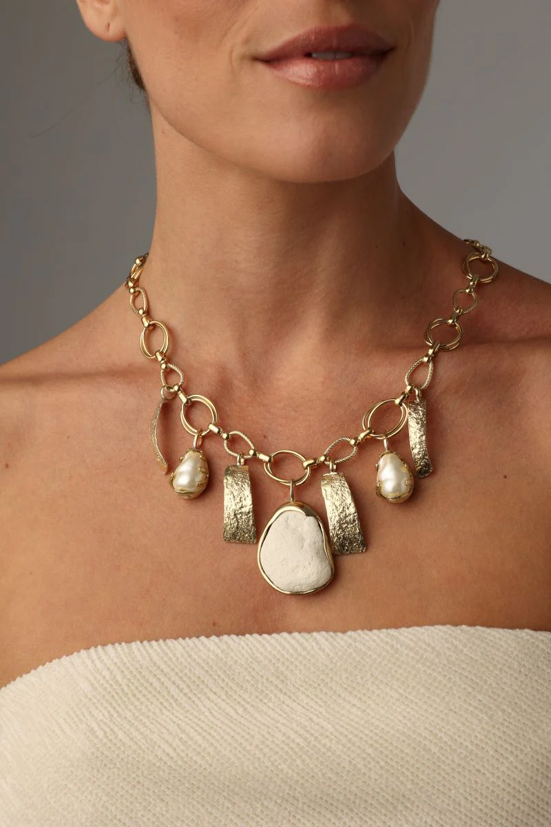 Aqualine Necklace Handmade | Kalliope Jewelry - Image 7