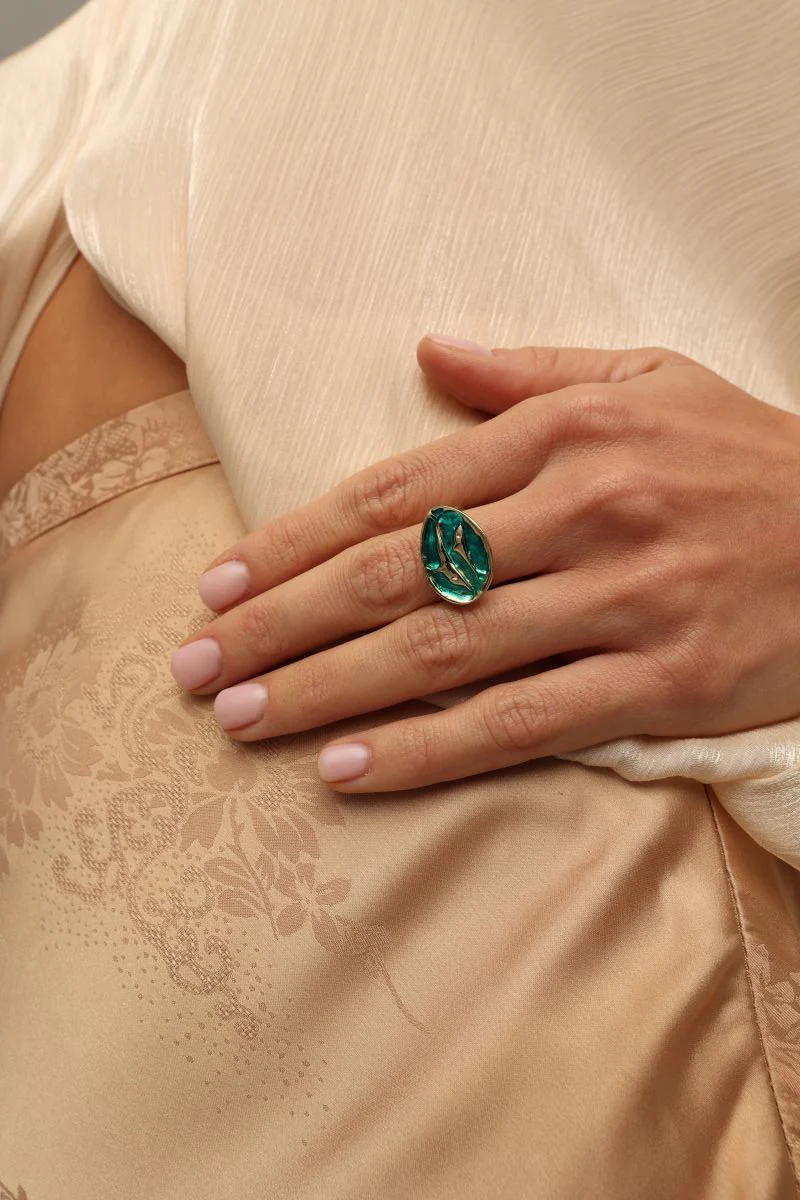 Delphi Ring Handmade | Kalliope Jewelry