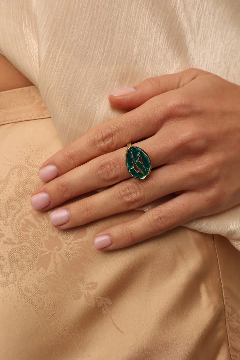 Delphi Ring Handmade | Kalliope Jewelry - Image 2