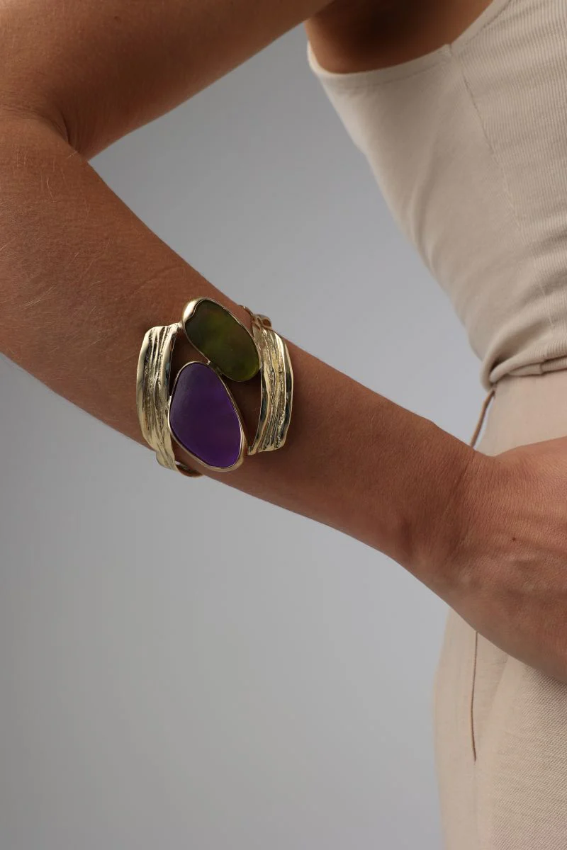 Aqualine Bracelet Handmade | Kalliope Jewelry - Image 3