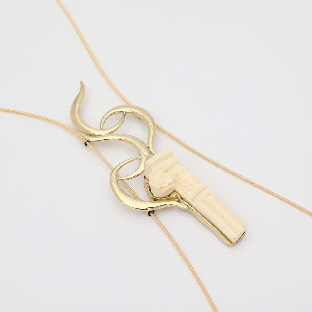 Long Icon Necklace Handmade | Kalliope Jewelry - Image 3
