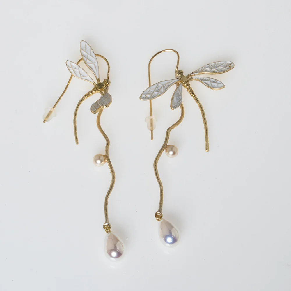 Buzz Brass Handmade Earrings | Kalliope Jewelry - Image 4