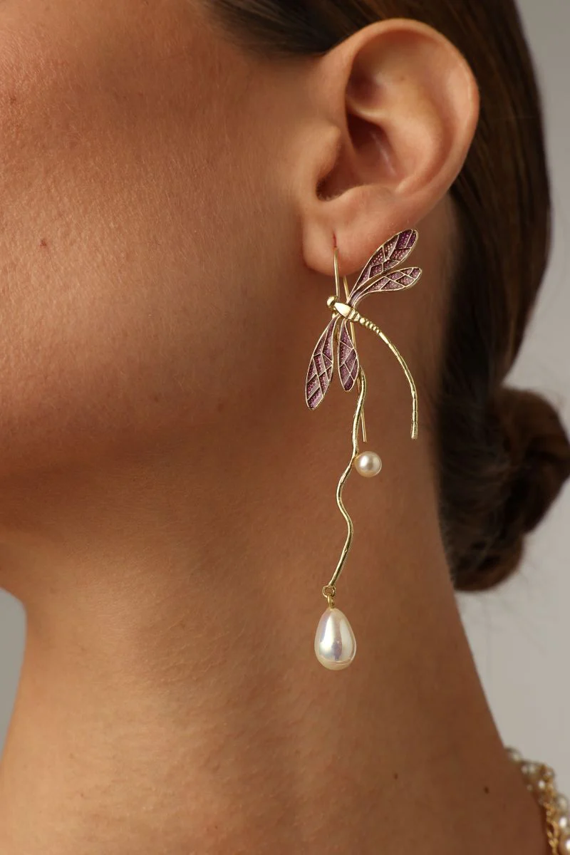 Buzz Brass Handmade Earrings | Kalliope Jewelry - Image 5