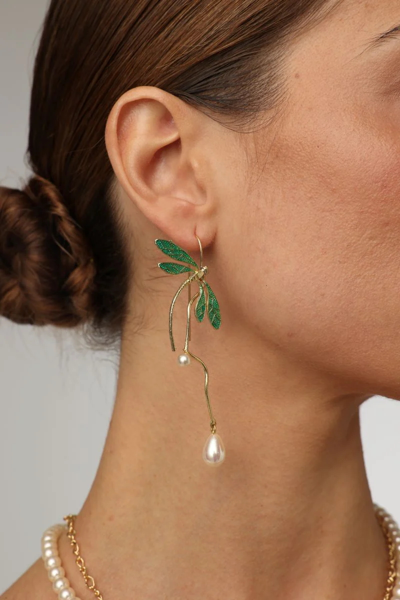 Buzz Brass Handmade Earrings | Kalliope Jewelry - Image 8