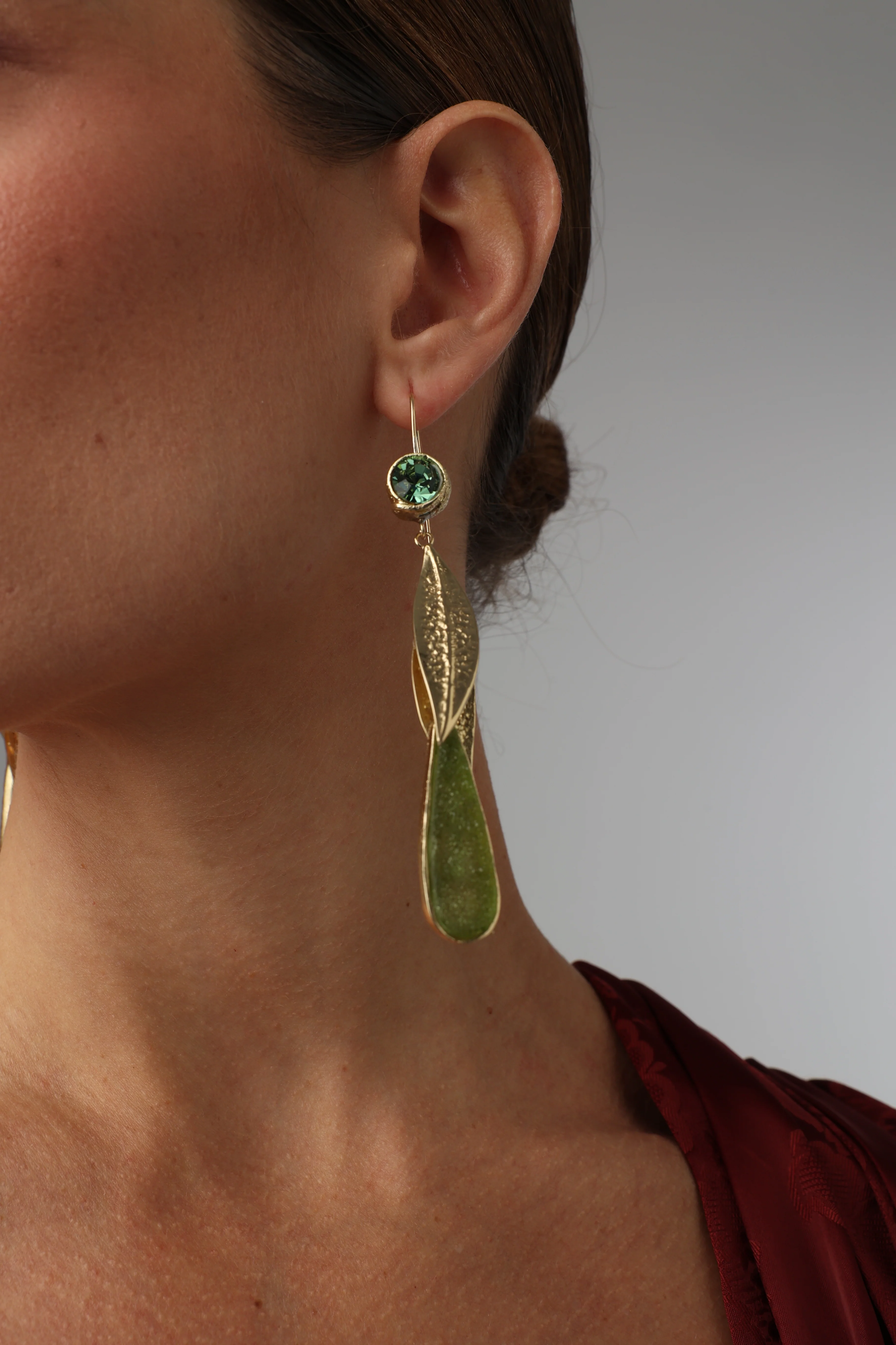 Calma Earrings Handmade | Kalliope Jewelry - Image 4