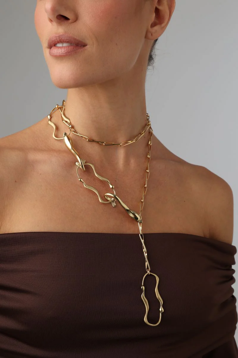 Delphine Chanel Necklace Handmade | Kalliope Jewelry