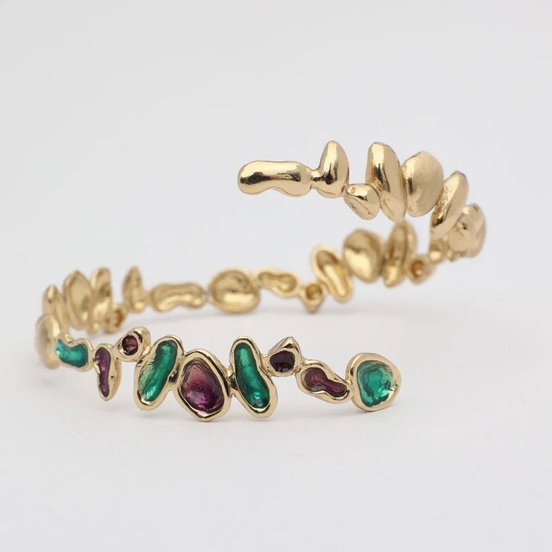 Double Splashy Bracelet Handmade | Kalliope Jewelry - Image 3