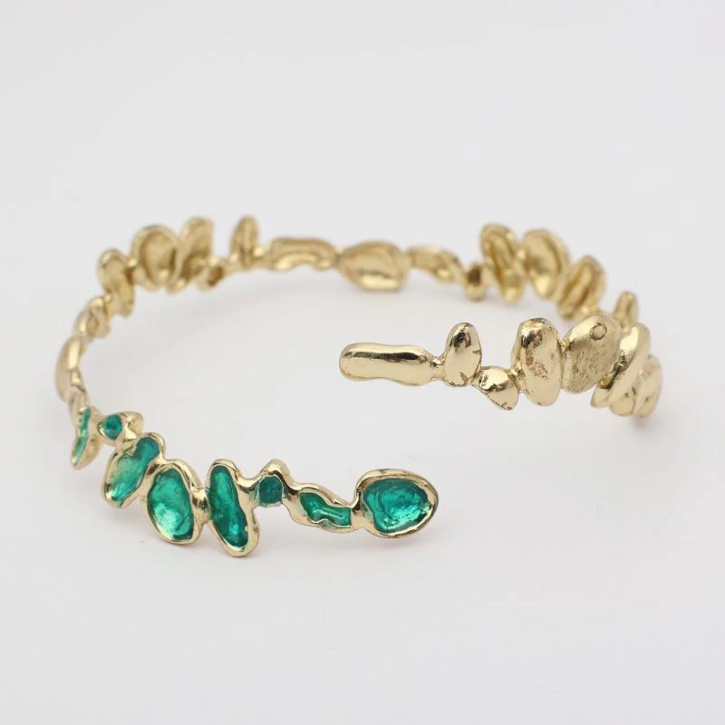 Double Splashy Bracelet Handmade | Kalliope Jewelry - Image 4