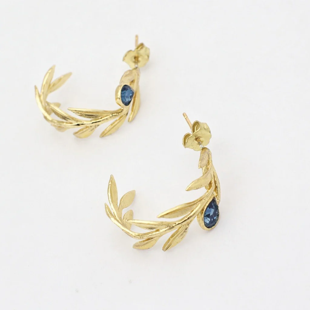 Elaion Earrings Handmade | Kalliope Jewelry - Image 3