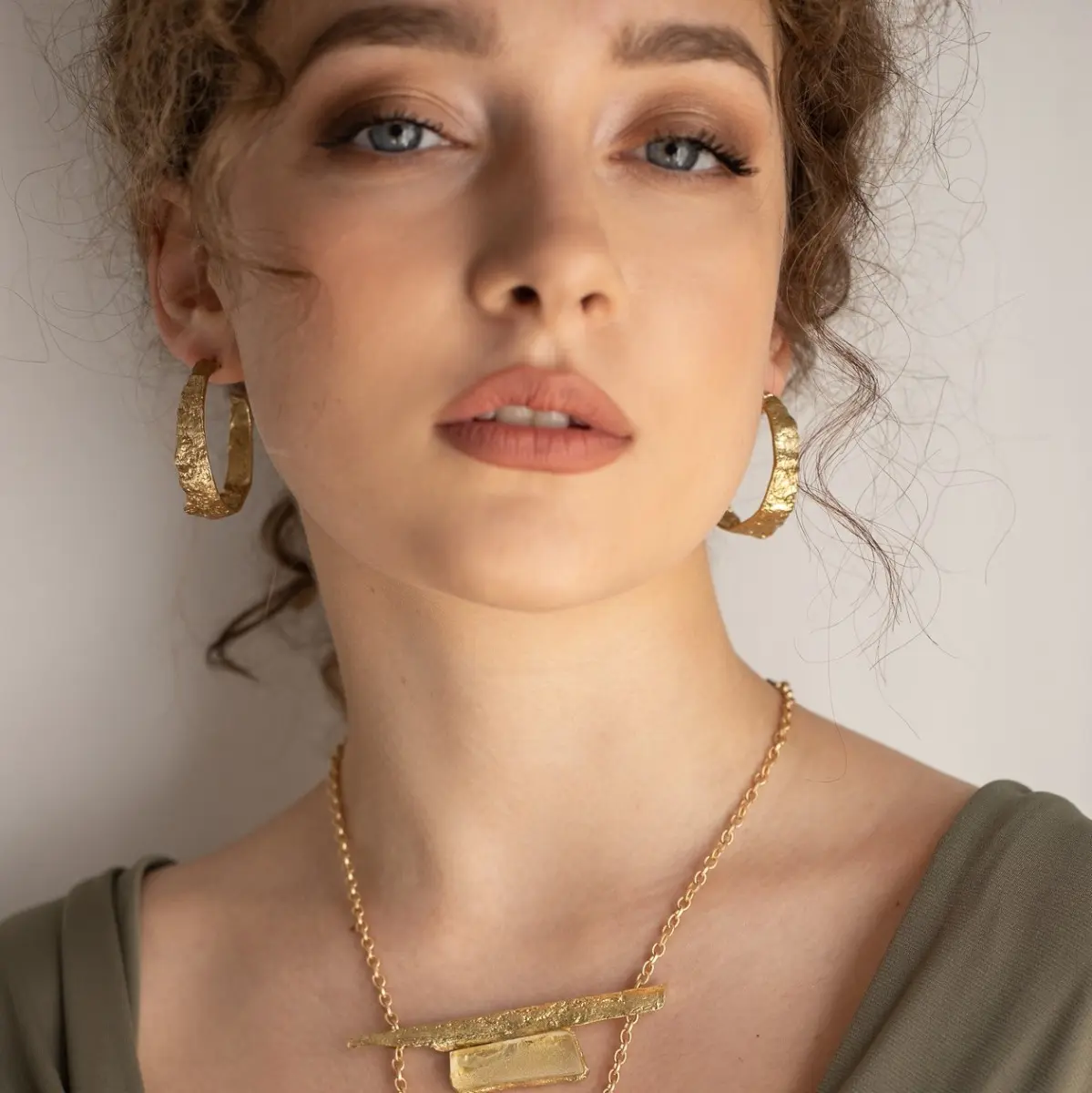 Eva Hoop Earrings - Image 3