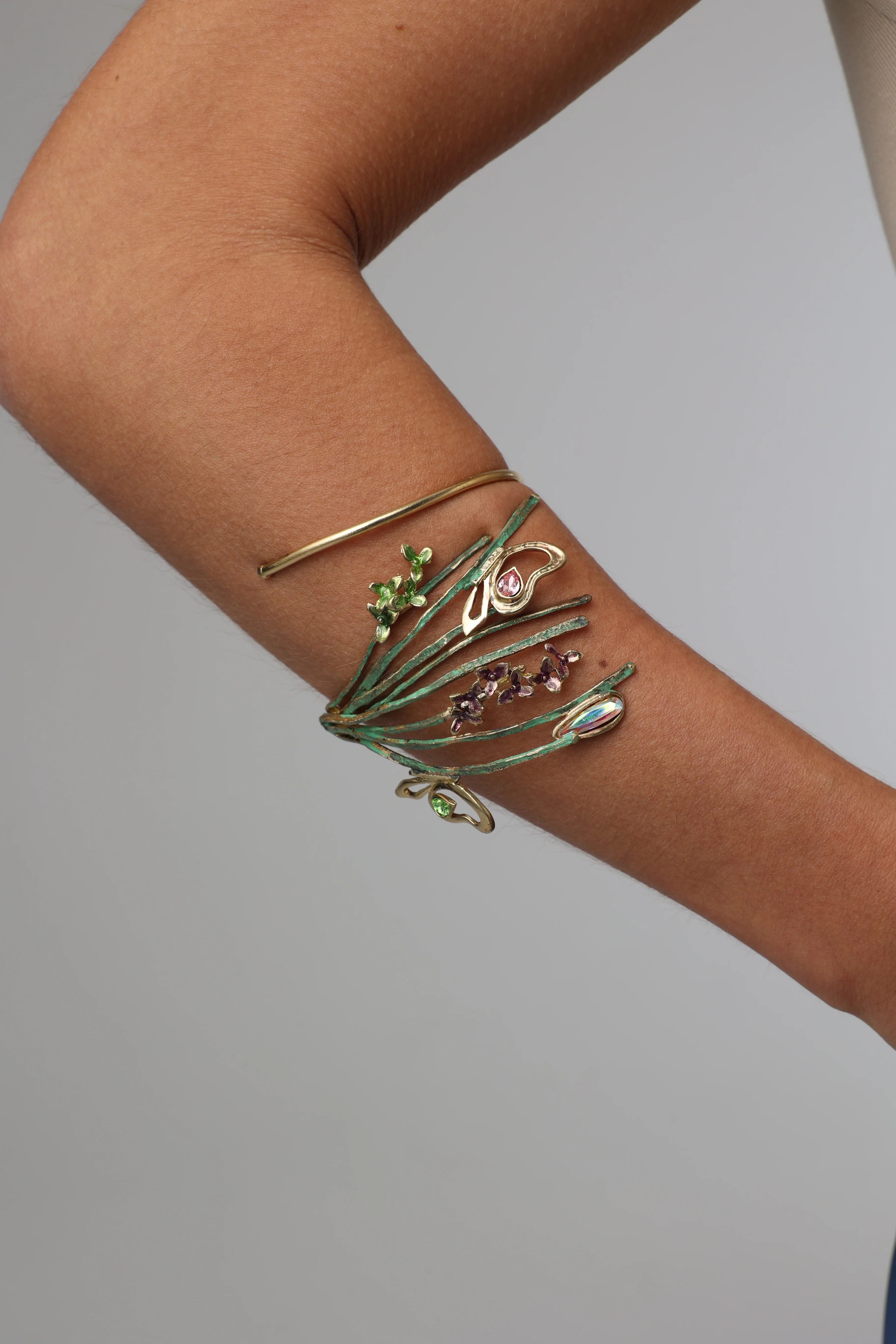 Floral Bracelet Handmade | Kalliope Jewelry - Image 2