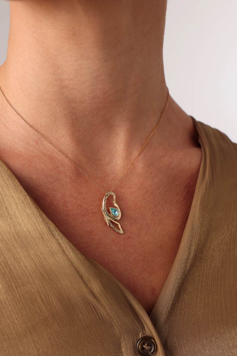 Flutter Necklace Handmade | Kalliope Jewelry - Image 2