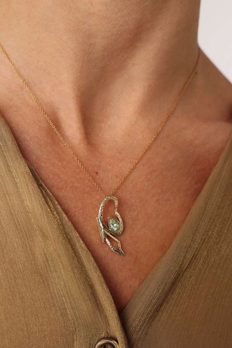 Flutter Necklace Handmade | Kalliope Jewelry - Image 4