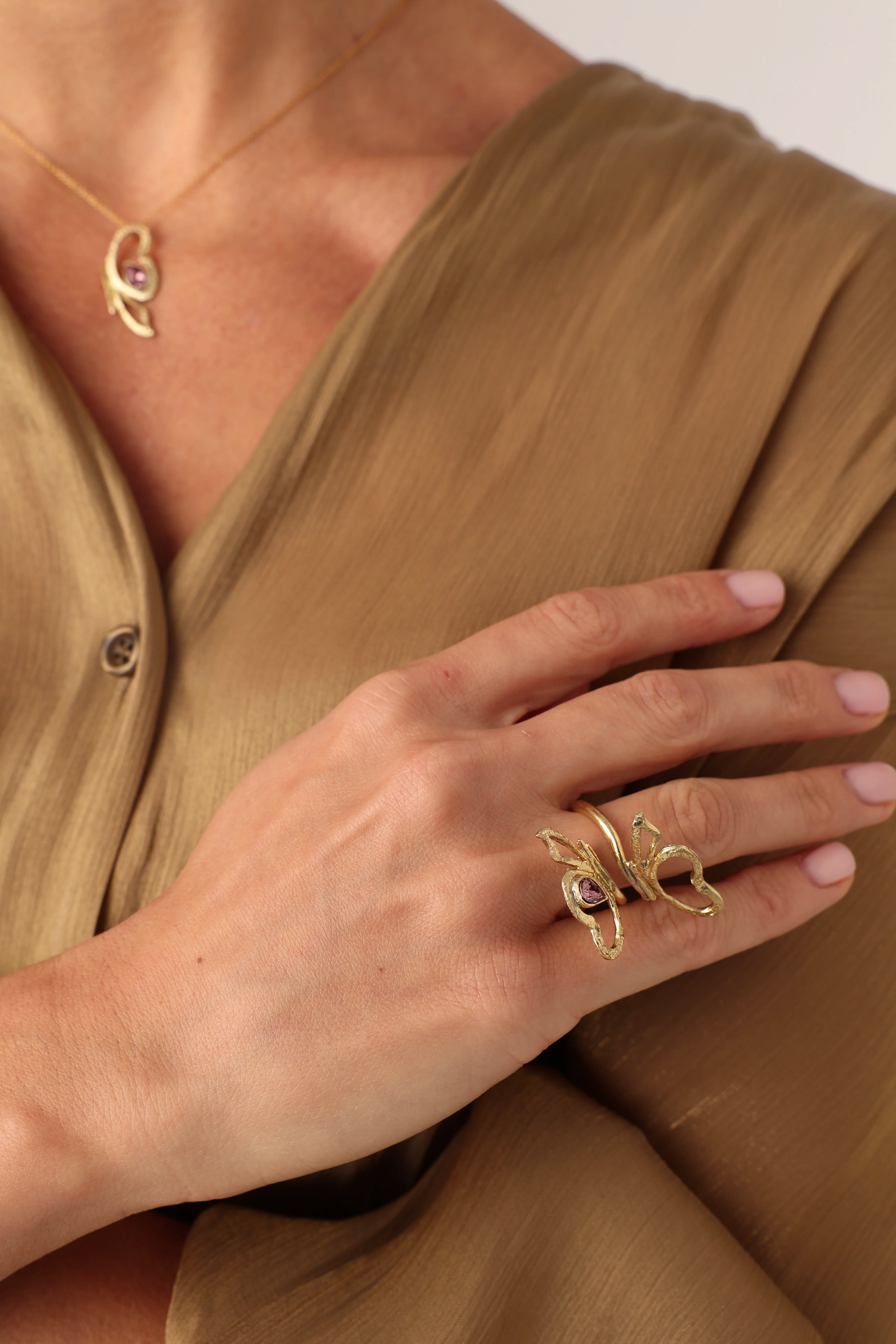 Flutter Ring Handmade | Kalliope Jewelry