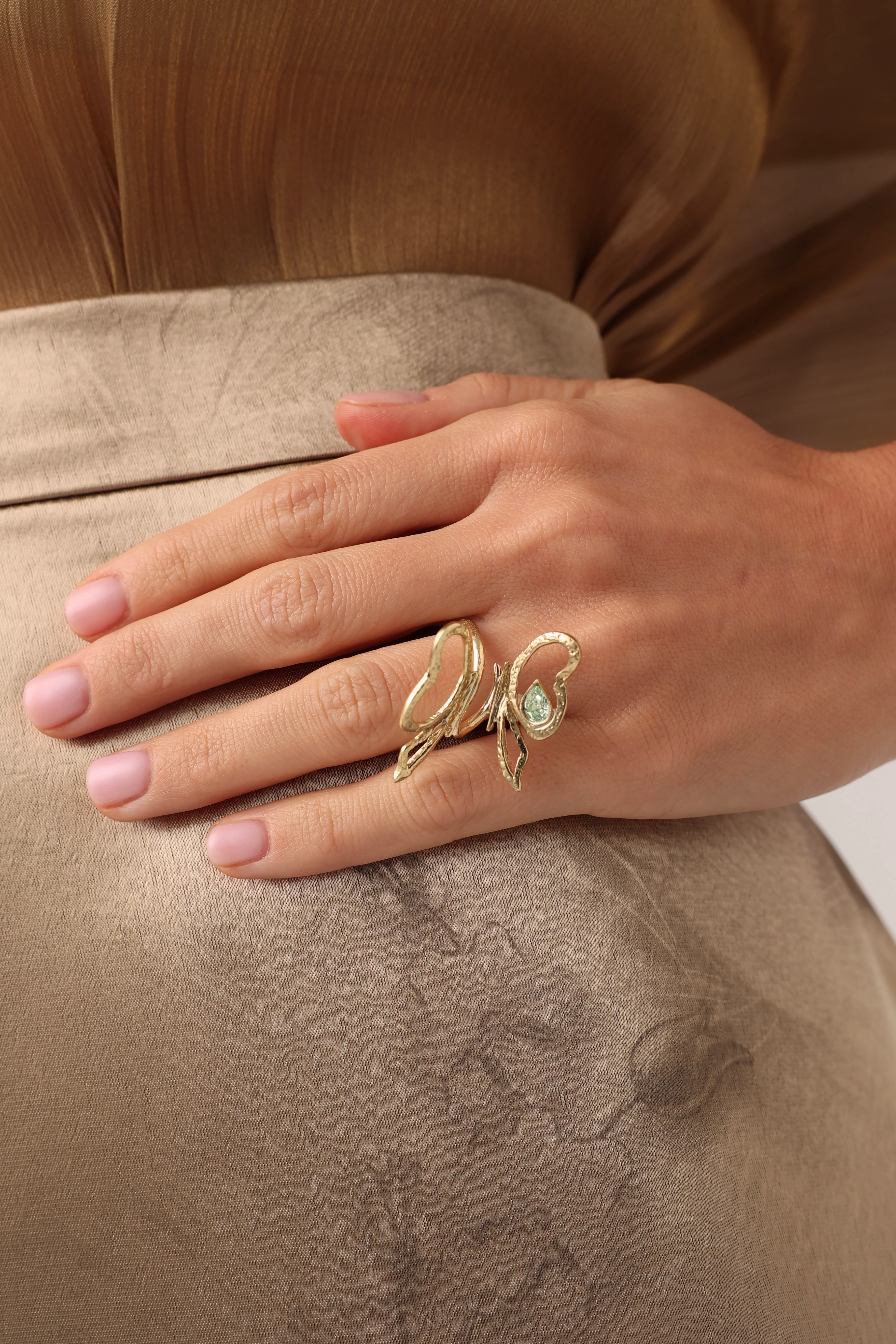 Flutter Ring Handmade | Kalliope Jewelry - Image 4