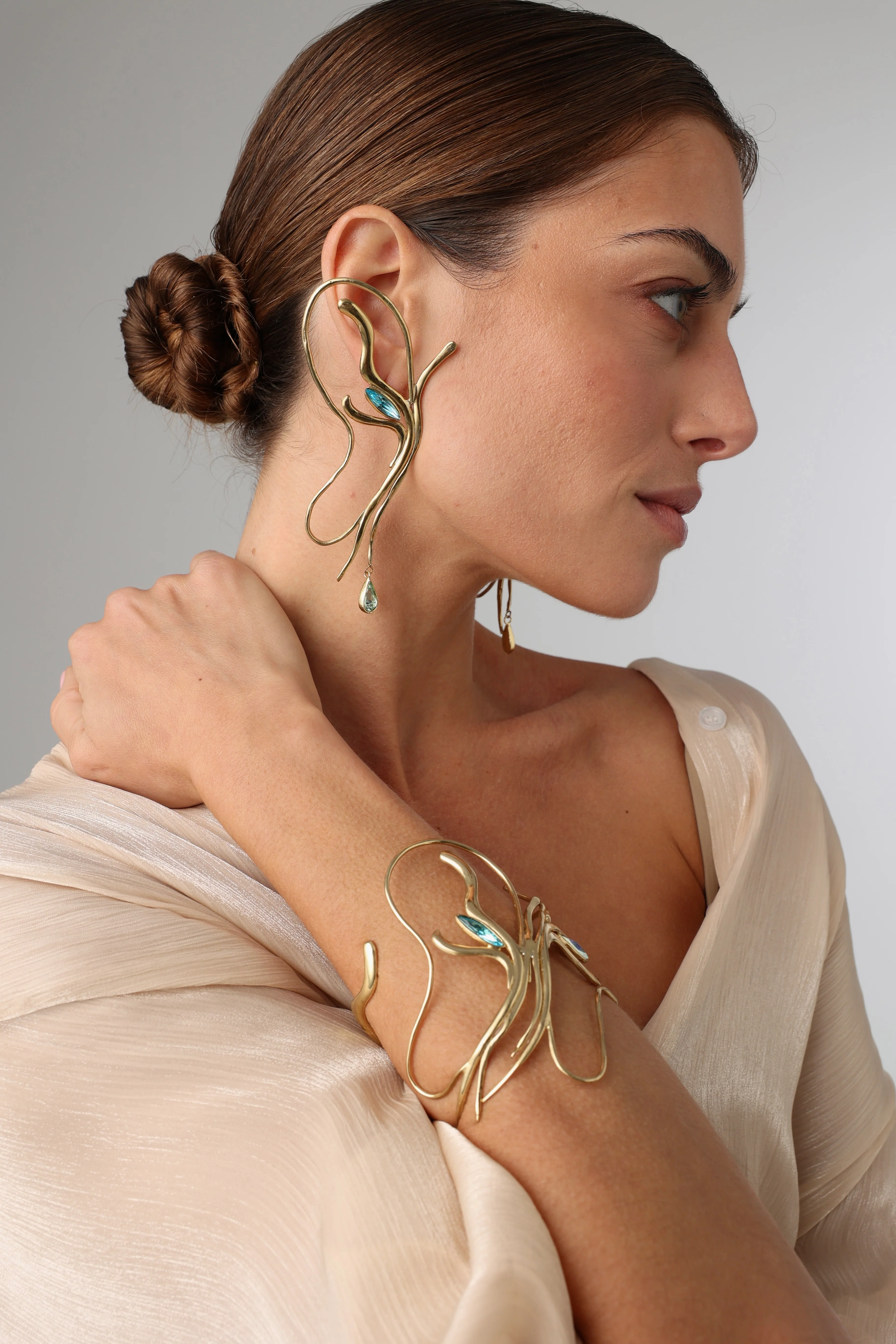 Glint Earrings Handmade | Kalliope Jewelry