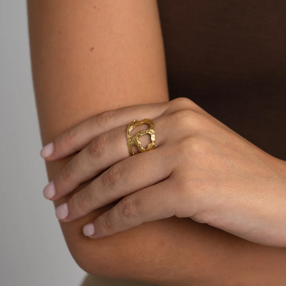 Gloomy Ring Handmade | Kalliope Jewelry - Image 3
