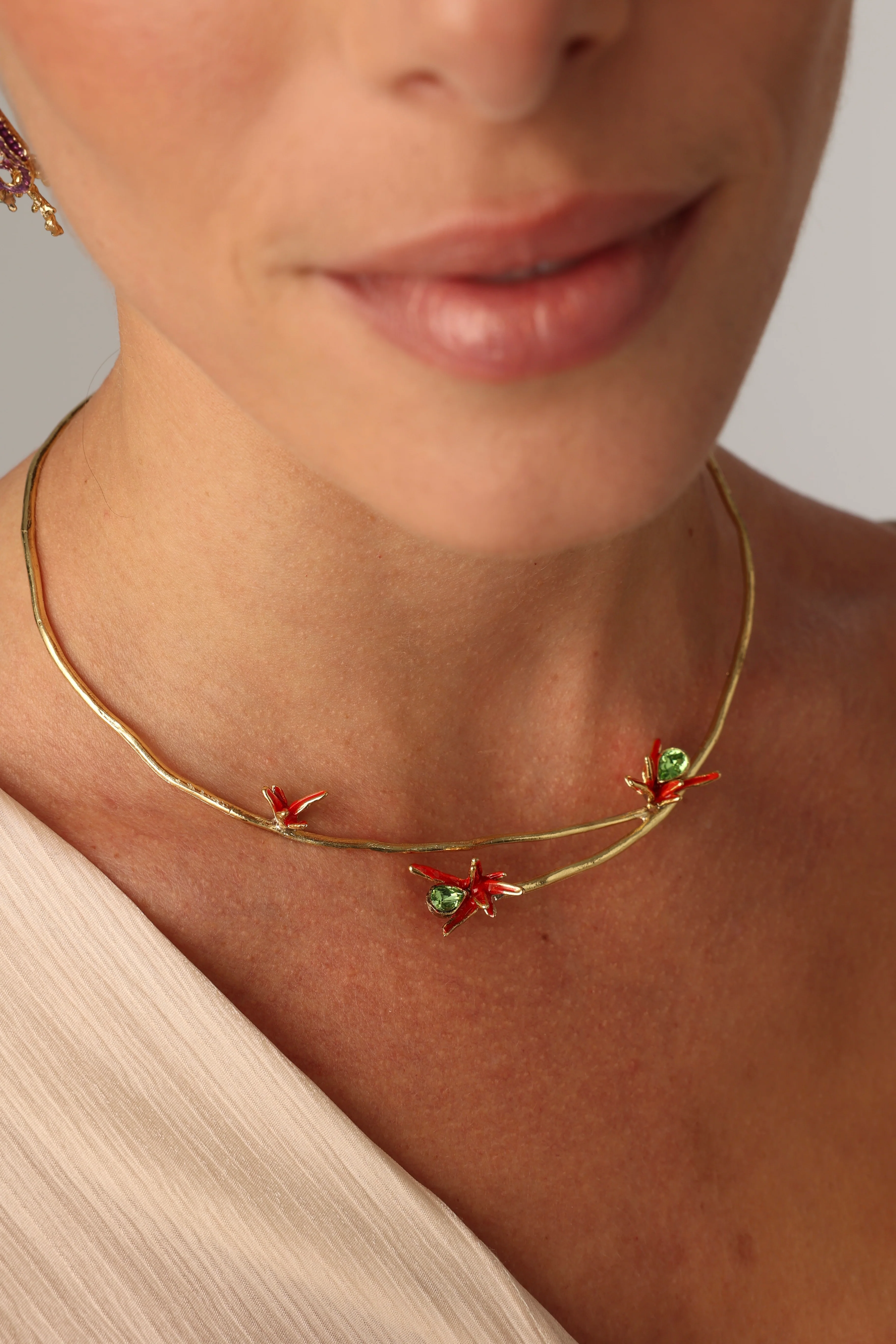 Navi Statement Necklace Handmade | Kalliope Jewelry