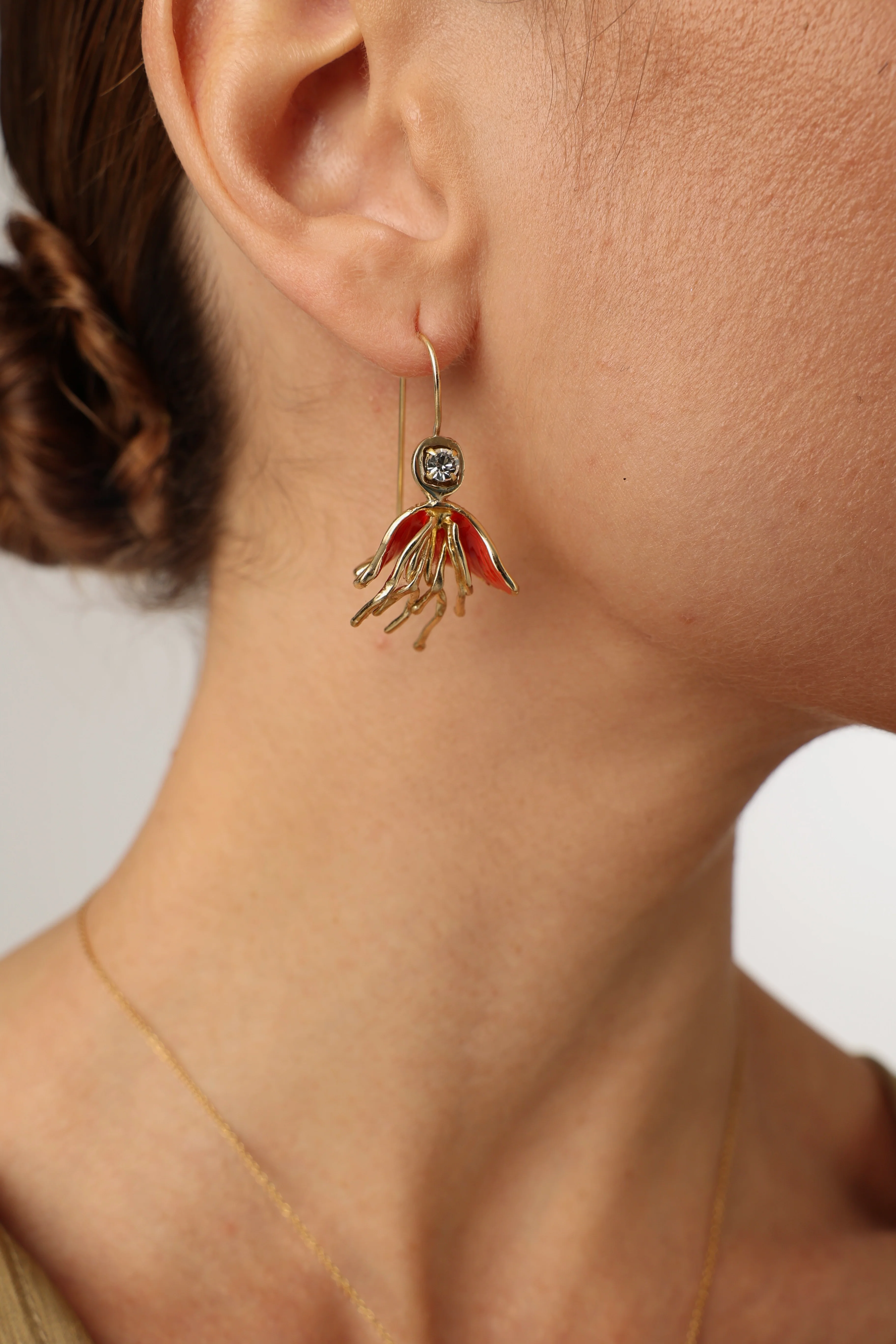 Iria Earrings Handmade | Kalliope Jewelry - Image 2
