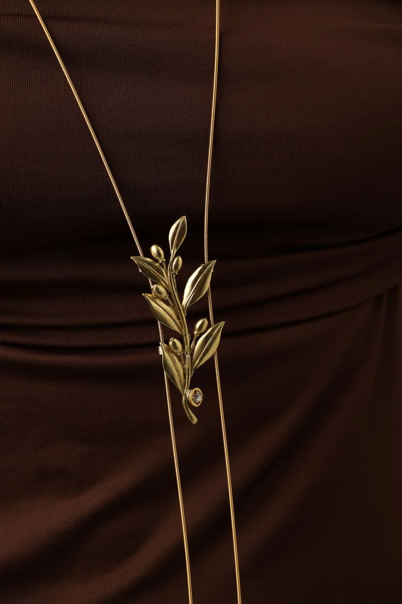 Long Alea Necklace Handmade | Kalliope Jewelry - Image 3
