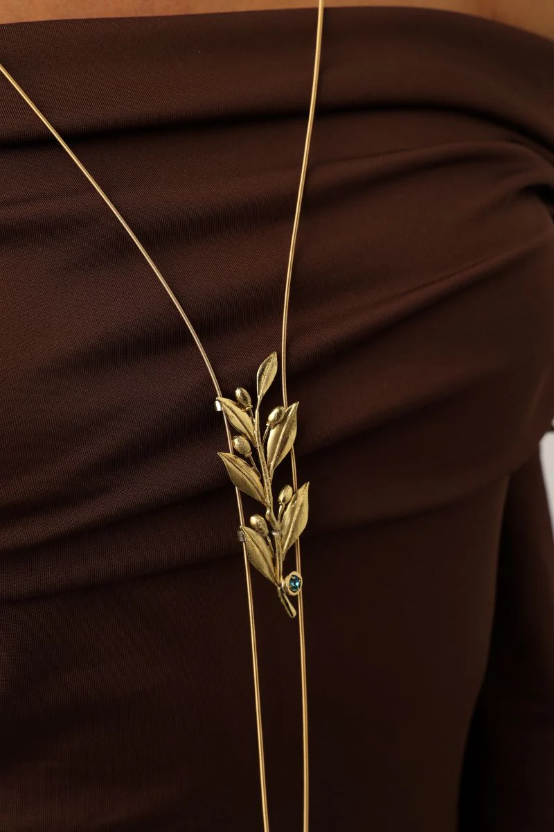 Long Alea Necklace Handmade | Kalliope Jewelry - Image 4