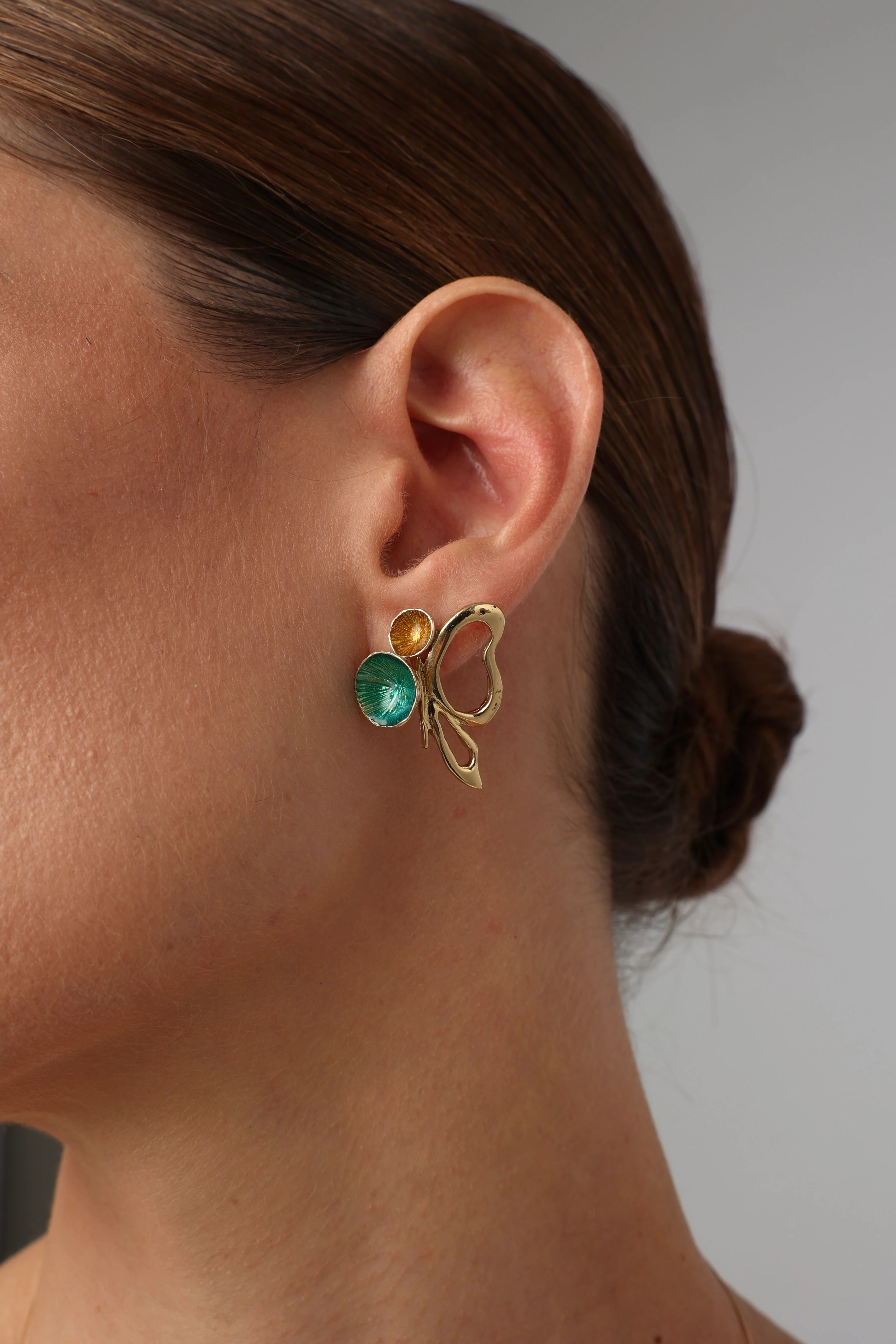 Nolia Earrings Handmade | Kalliope Jewelry - Image 2