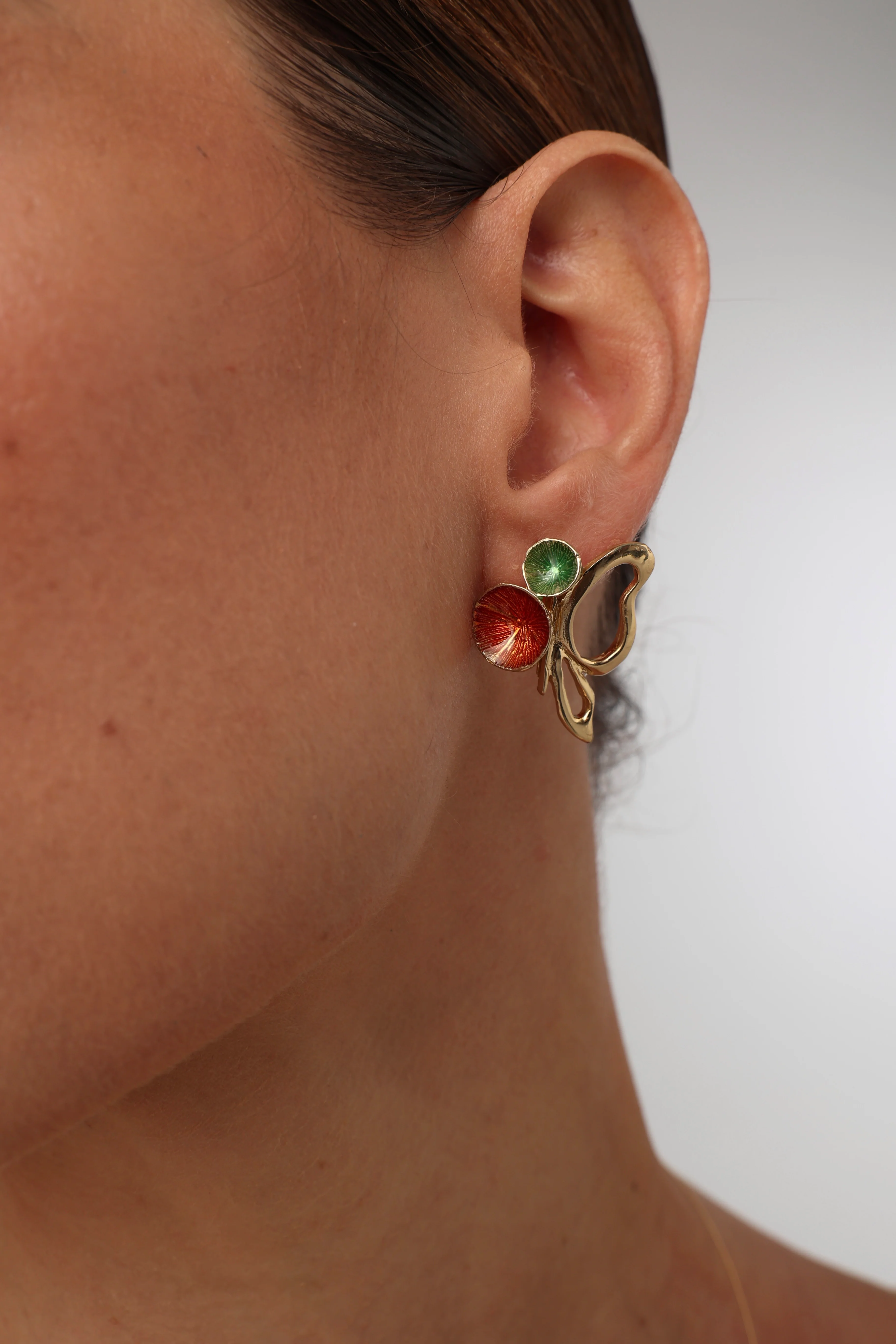 Nolia Earrings Handmade | Kalliope Jewelry - Image 3