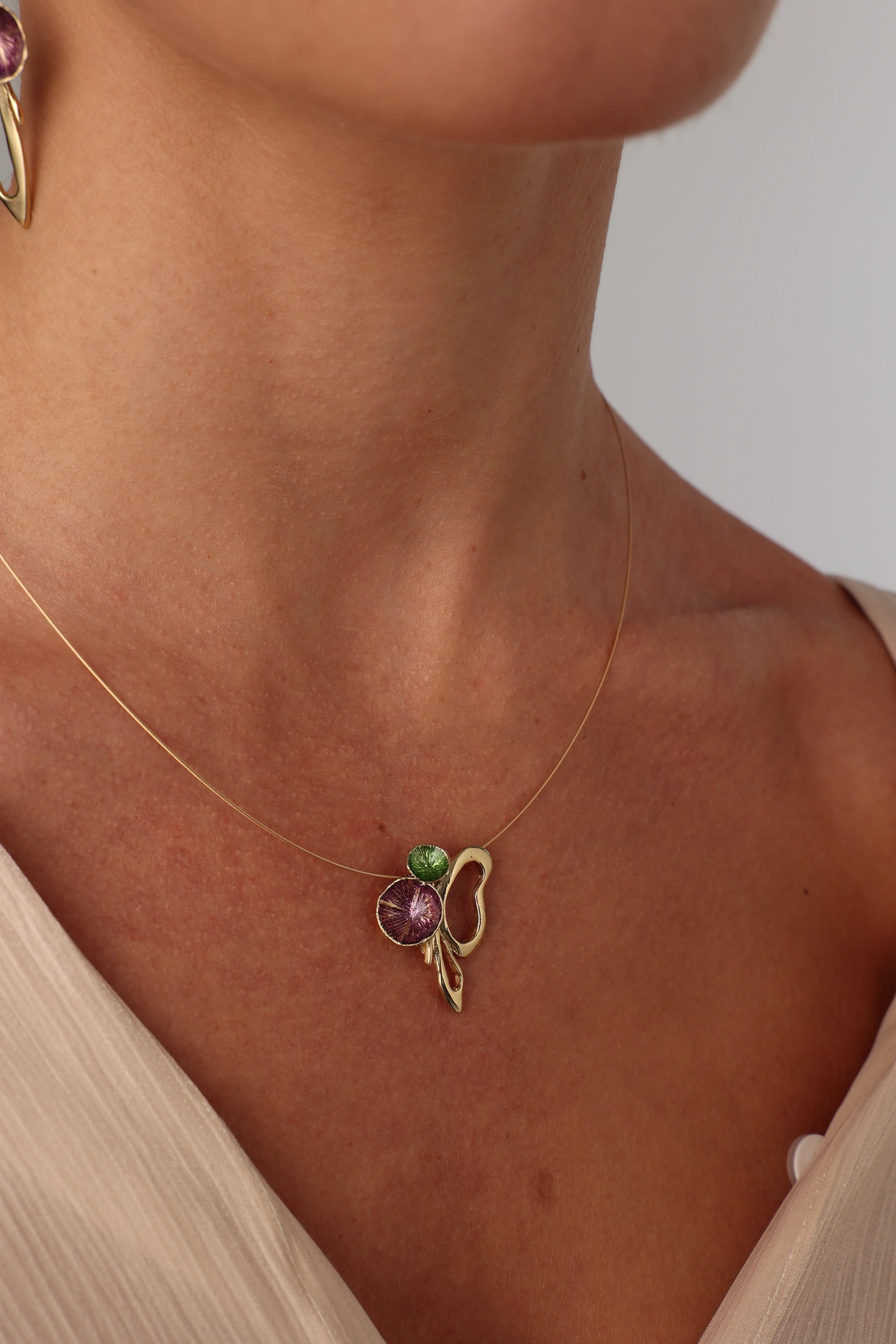 Nolia Necklace Handmade | Kalliope Jewelry