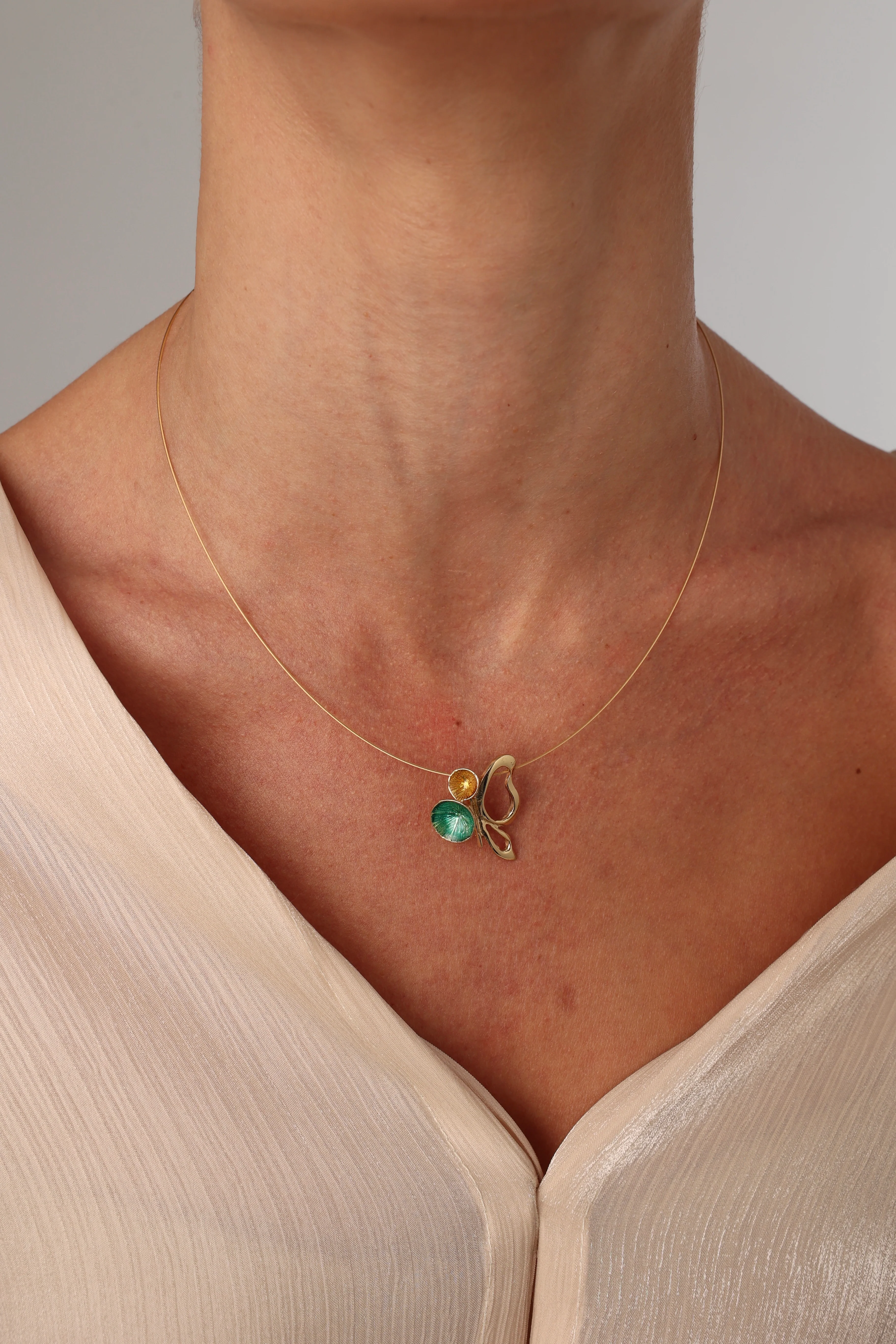 Nolia Necklace Handmade | Kalliope Jewelry - Image 2