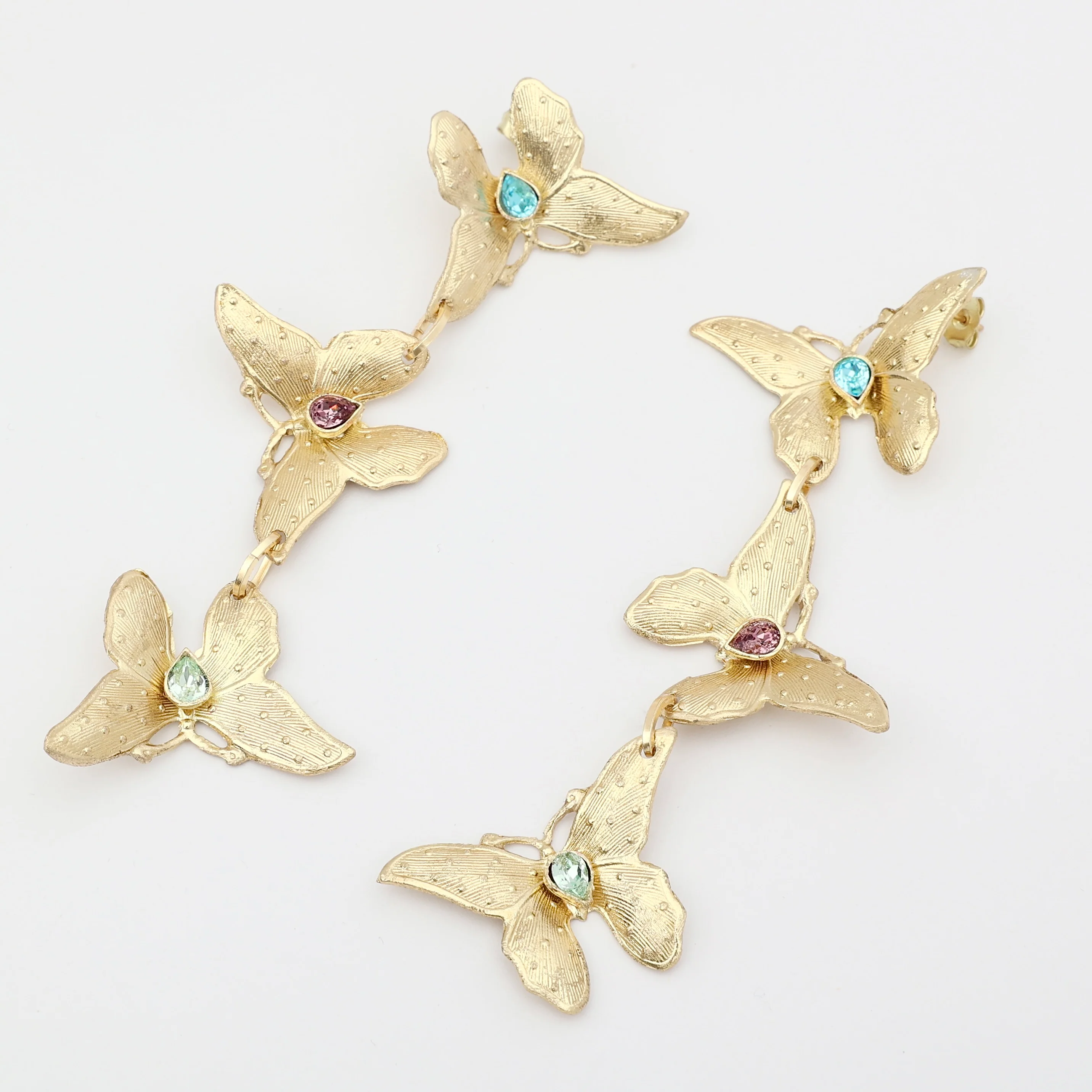 Nymia Long Earrings Handmade | Kalliope Jewelry