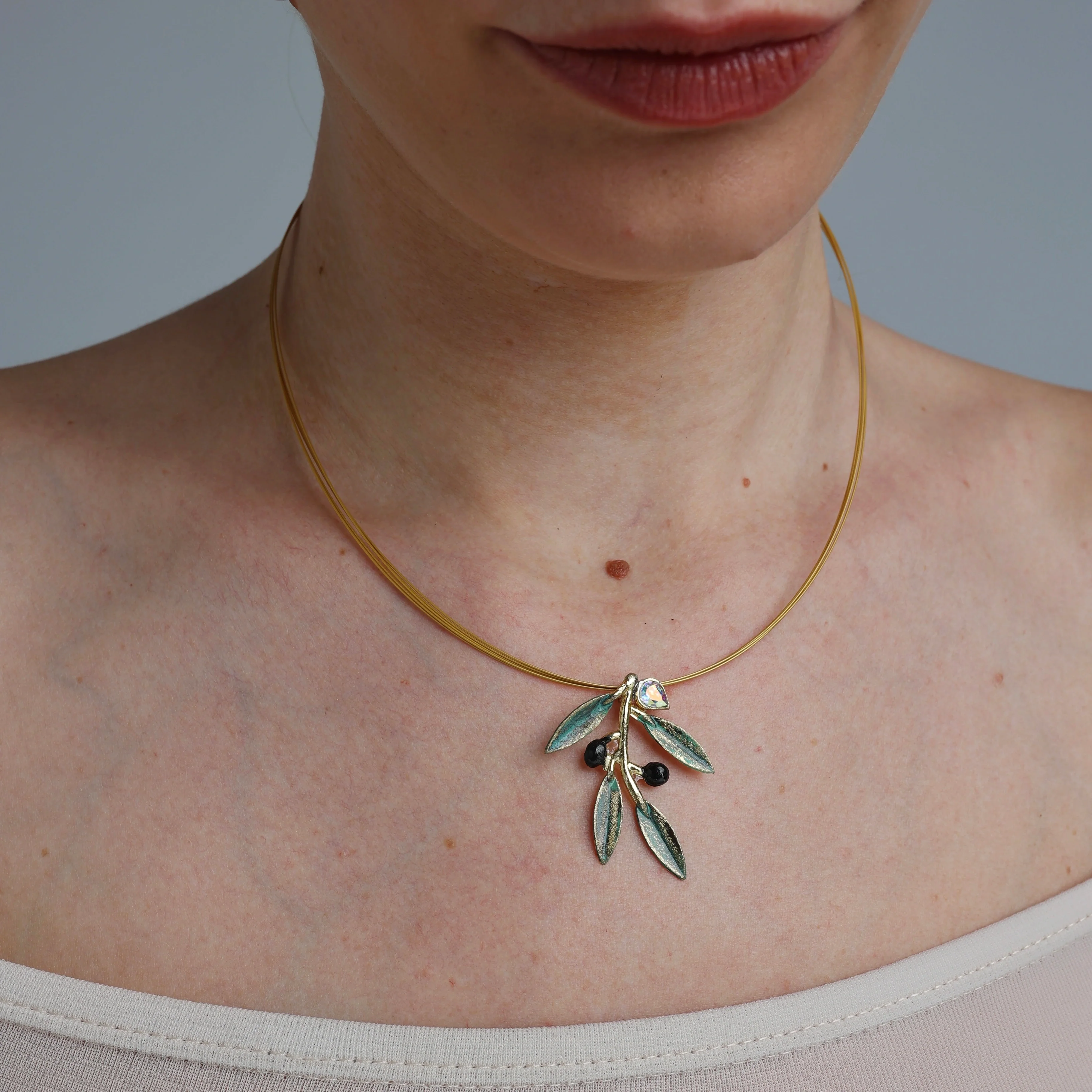 Olivine Necklace Handmade | Kalliope Jewelry - Image 4