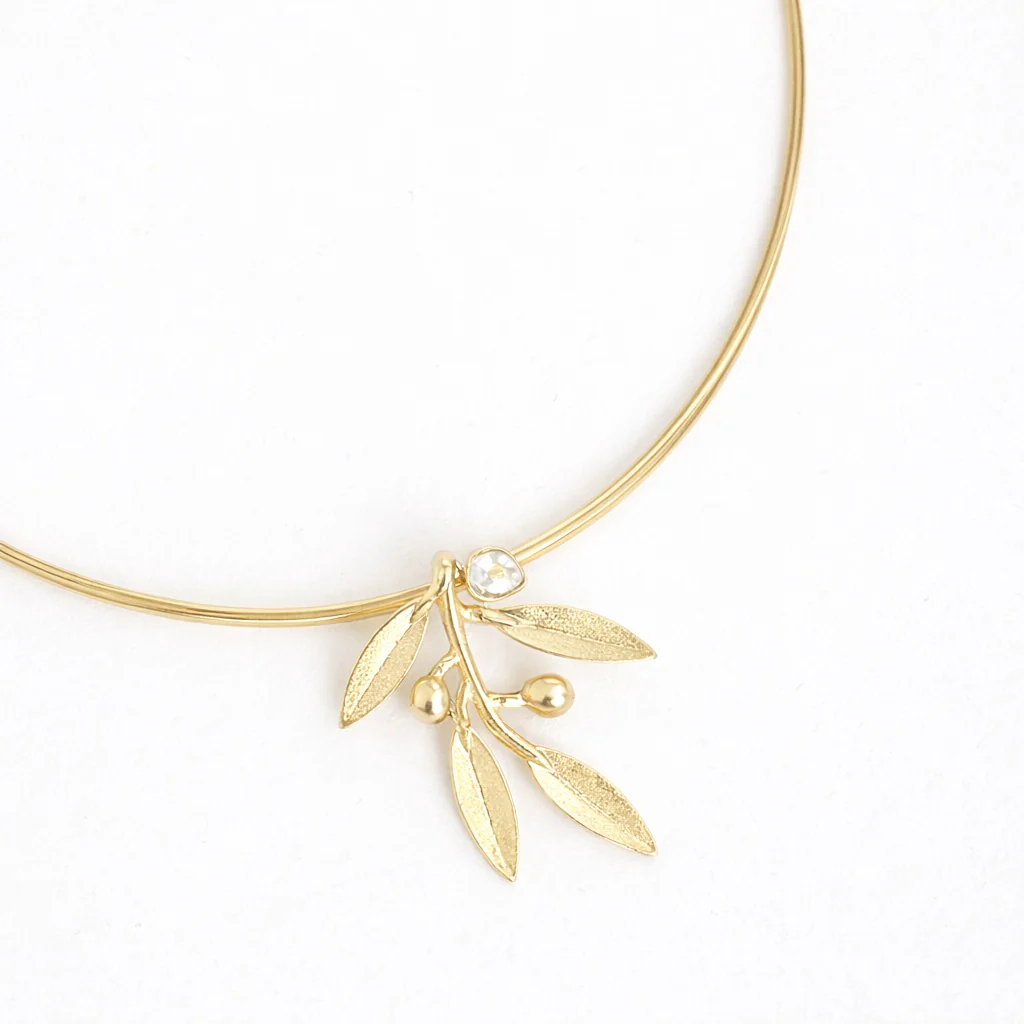 Olivine Necklace Handmade | Kalliope Jewelry - Image 5