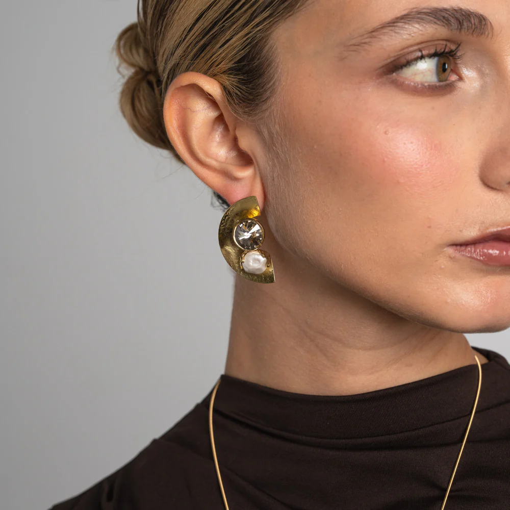 Orbit Clip Earrings - Image 5