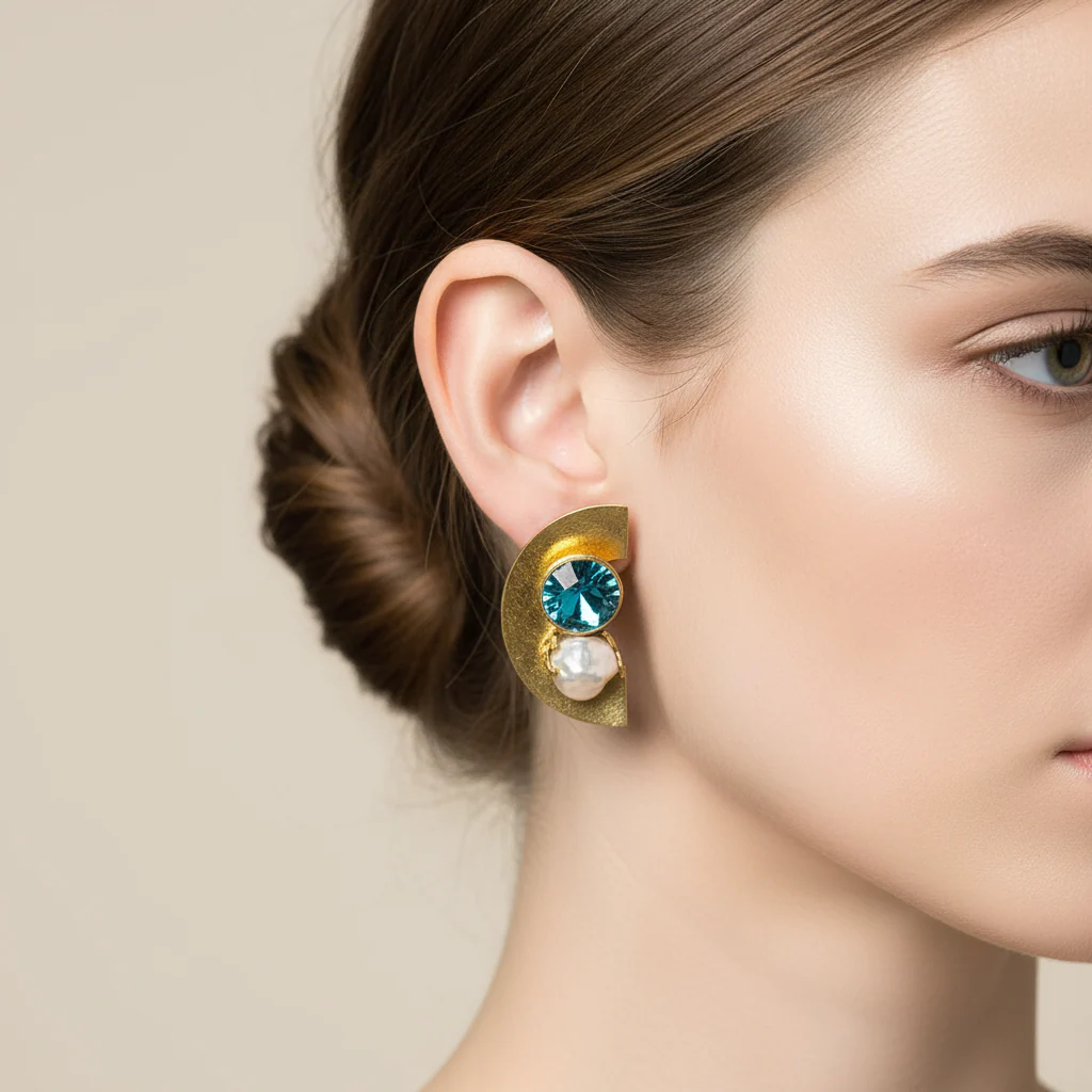 Orbit Clip Earrings - Image 7