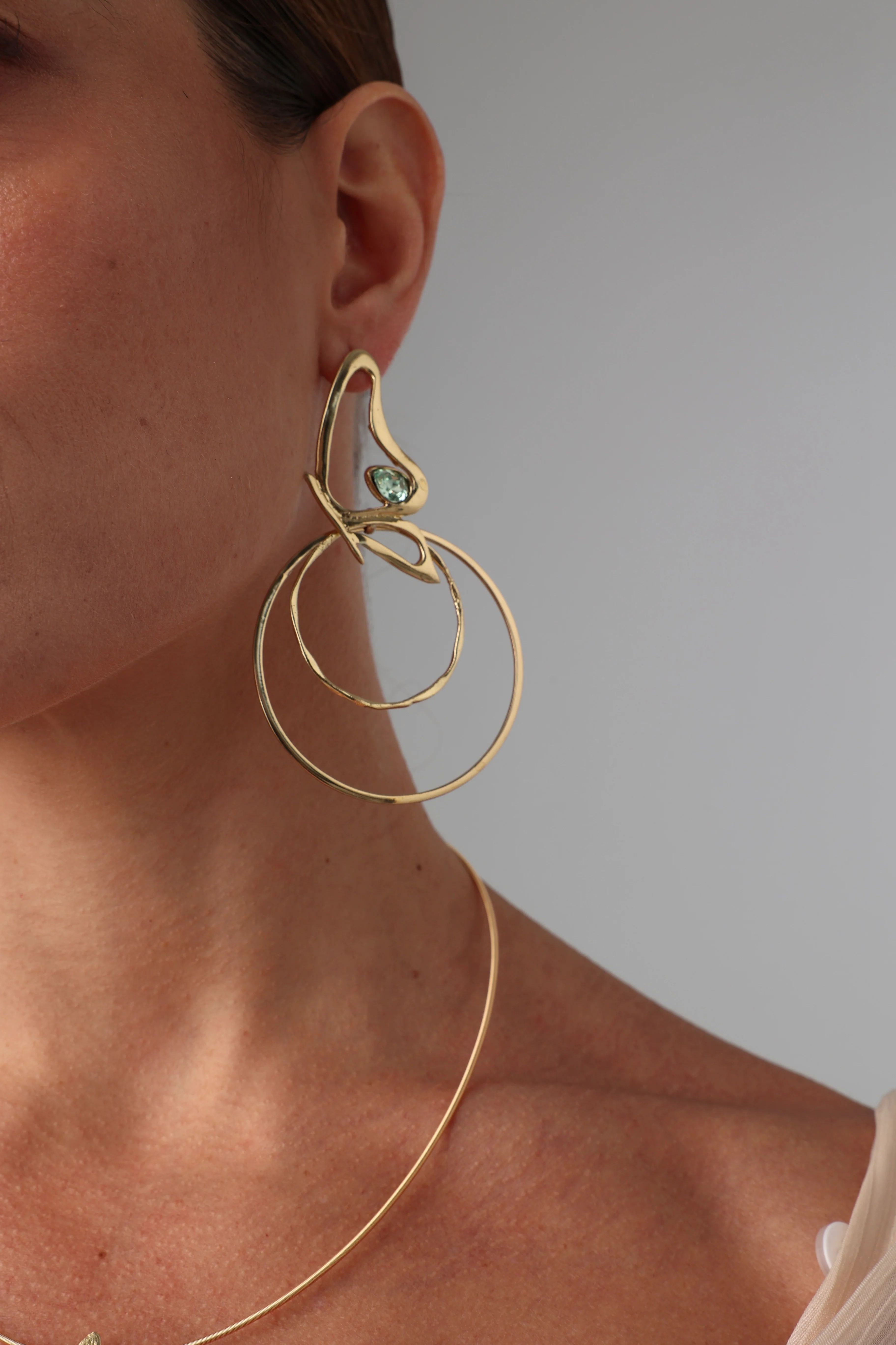 Sola Earrings Handmade | Kalliope Jewelry - Image 2