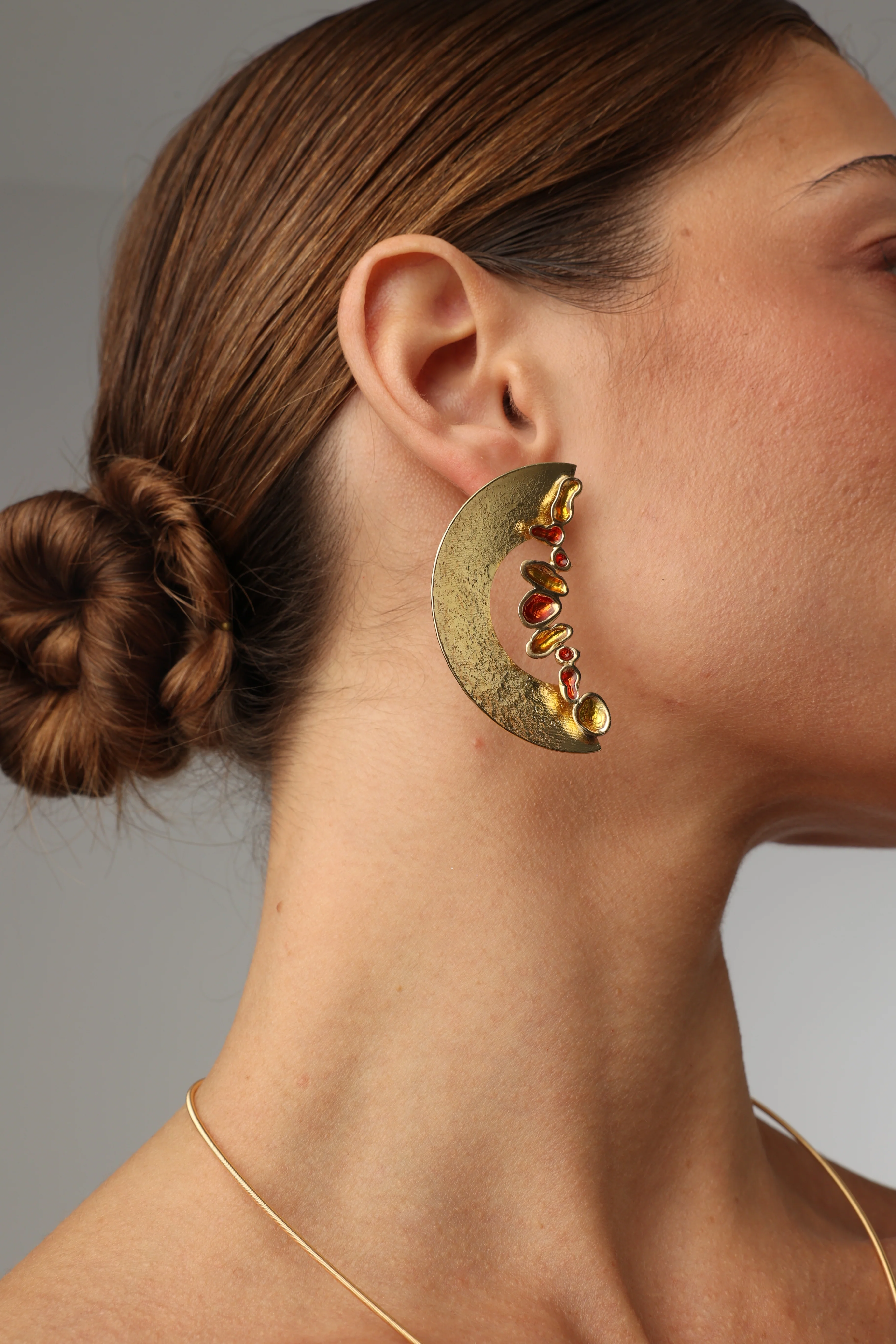 Splashy Earrings Handmade | Kalliope Jewelry - Image 3