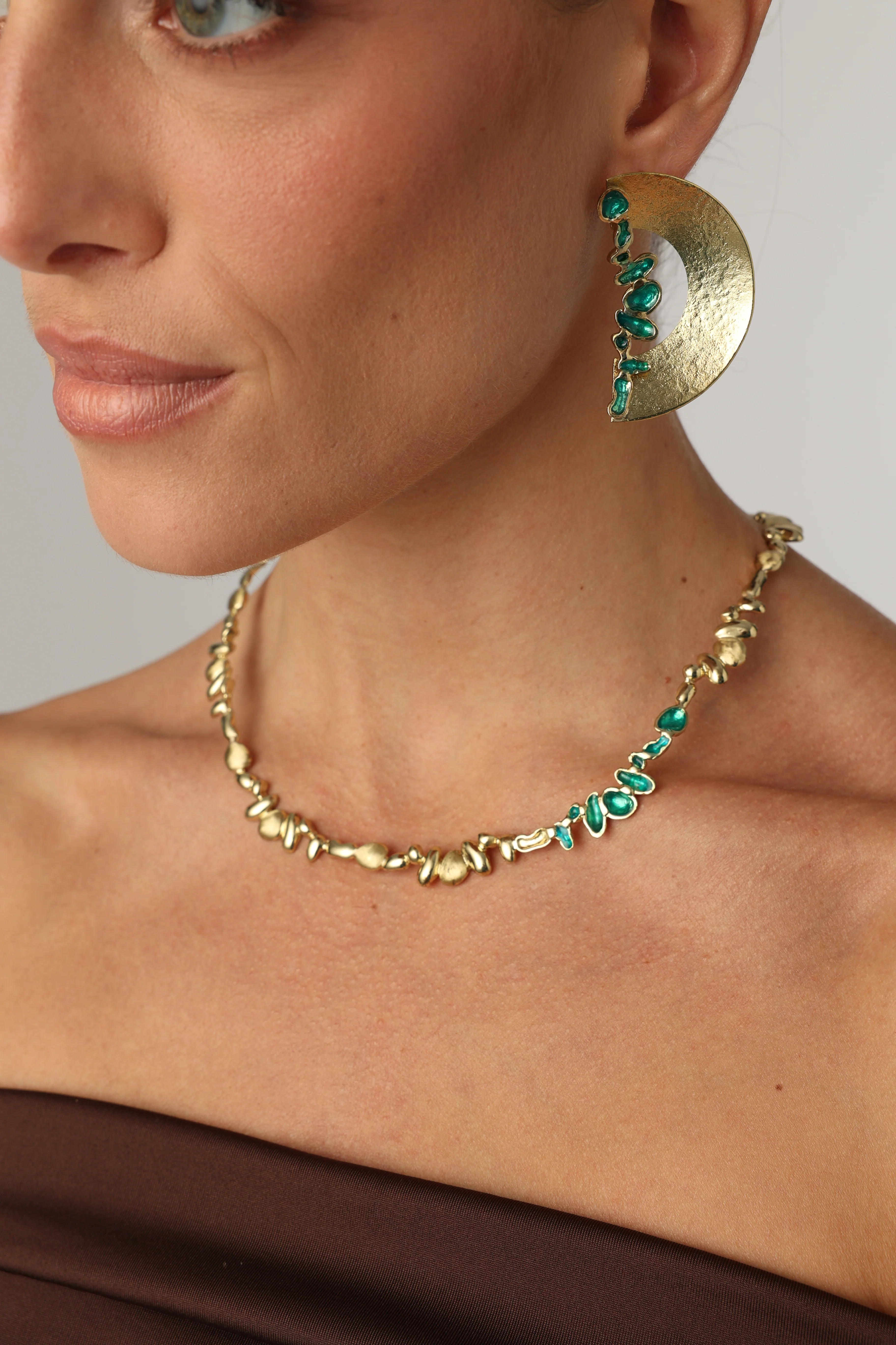 Splashy Necklace Handmade | Kalliope Jewelry