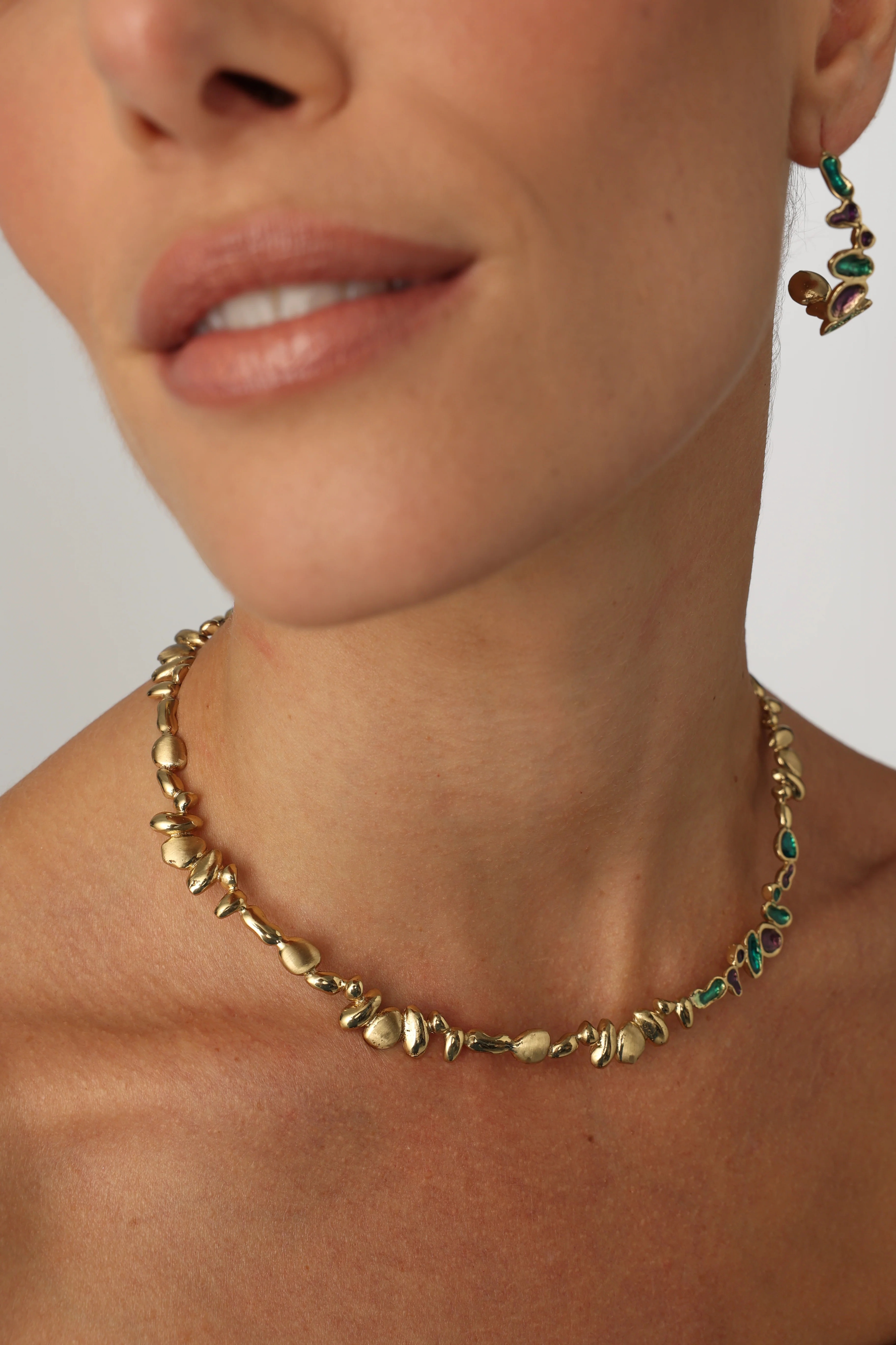 Splashy Necklace Handmade | Kalliope Jewelry - Image 2