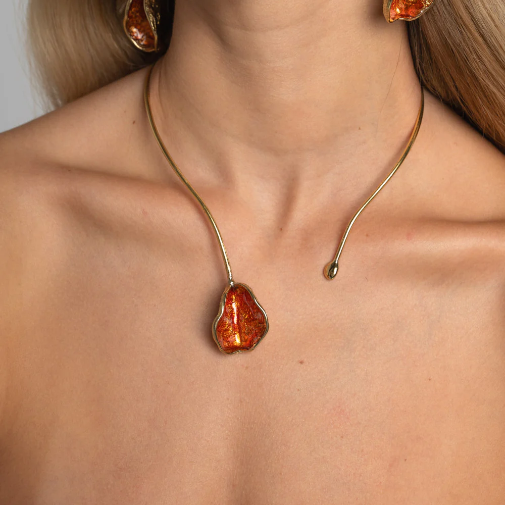 Spore Necklace Handmade | Kalliope Jewelry - Image 2
