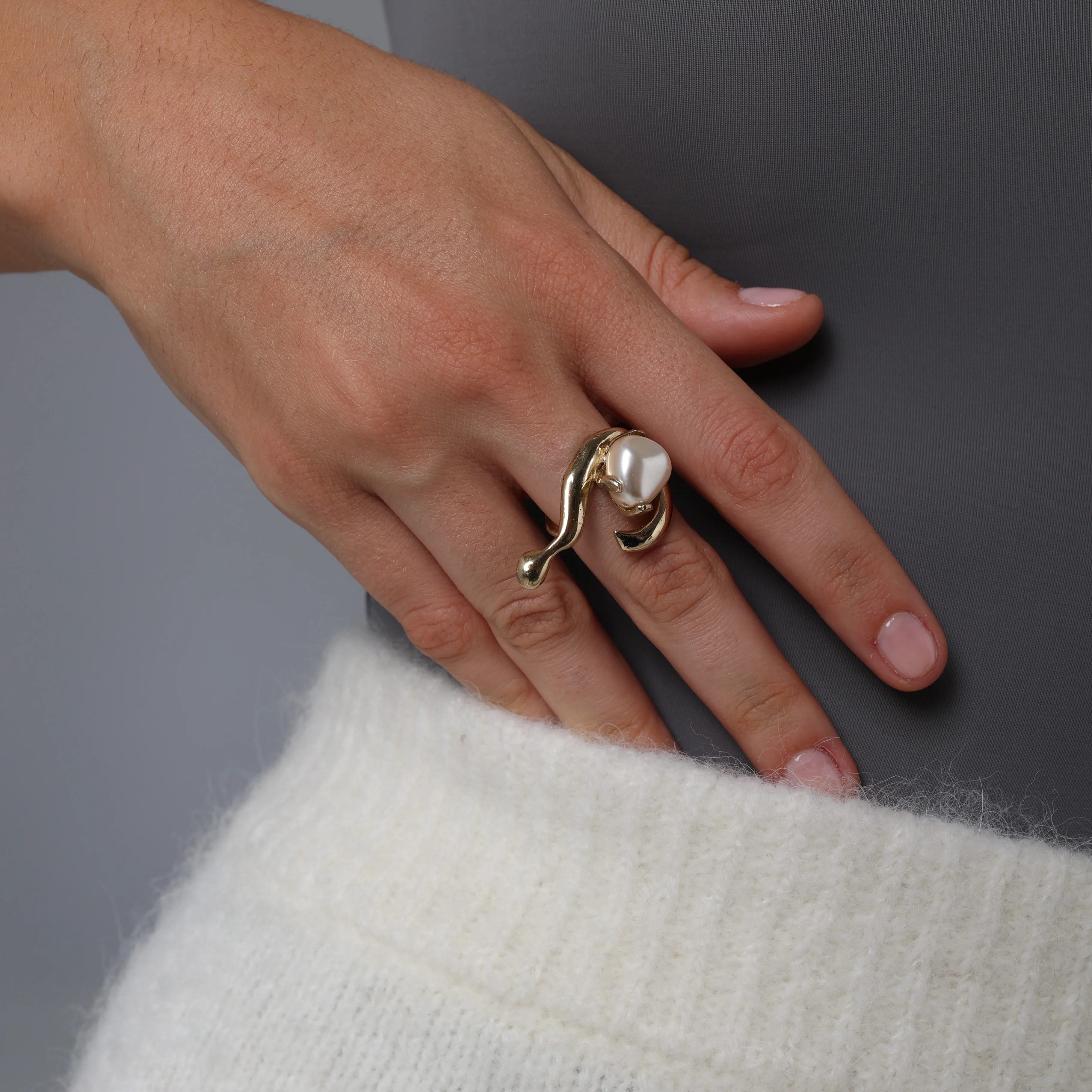 Swirl Ring Handmade | Kalliope Jewelry - Image 6