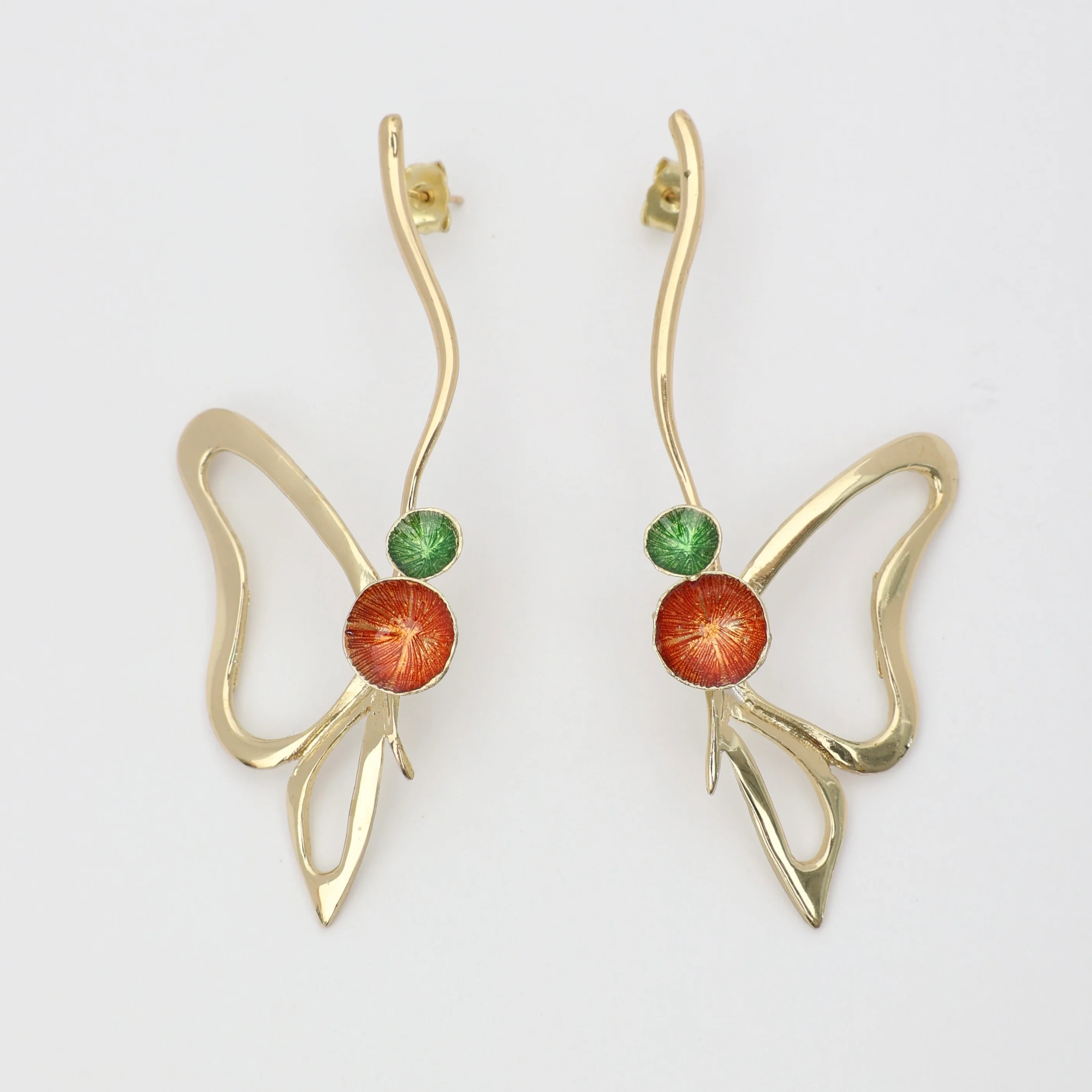 Vela Earrings Handmade | Kalliope Jewelry - Image 3