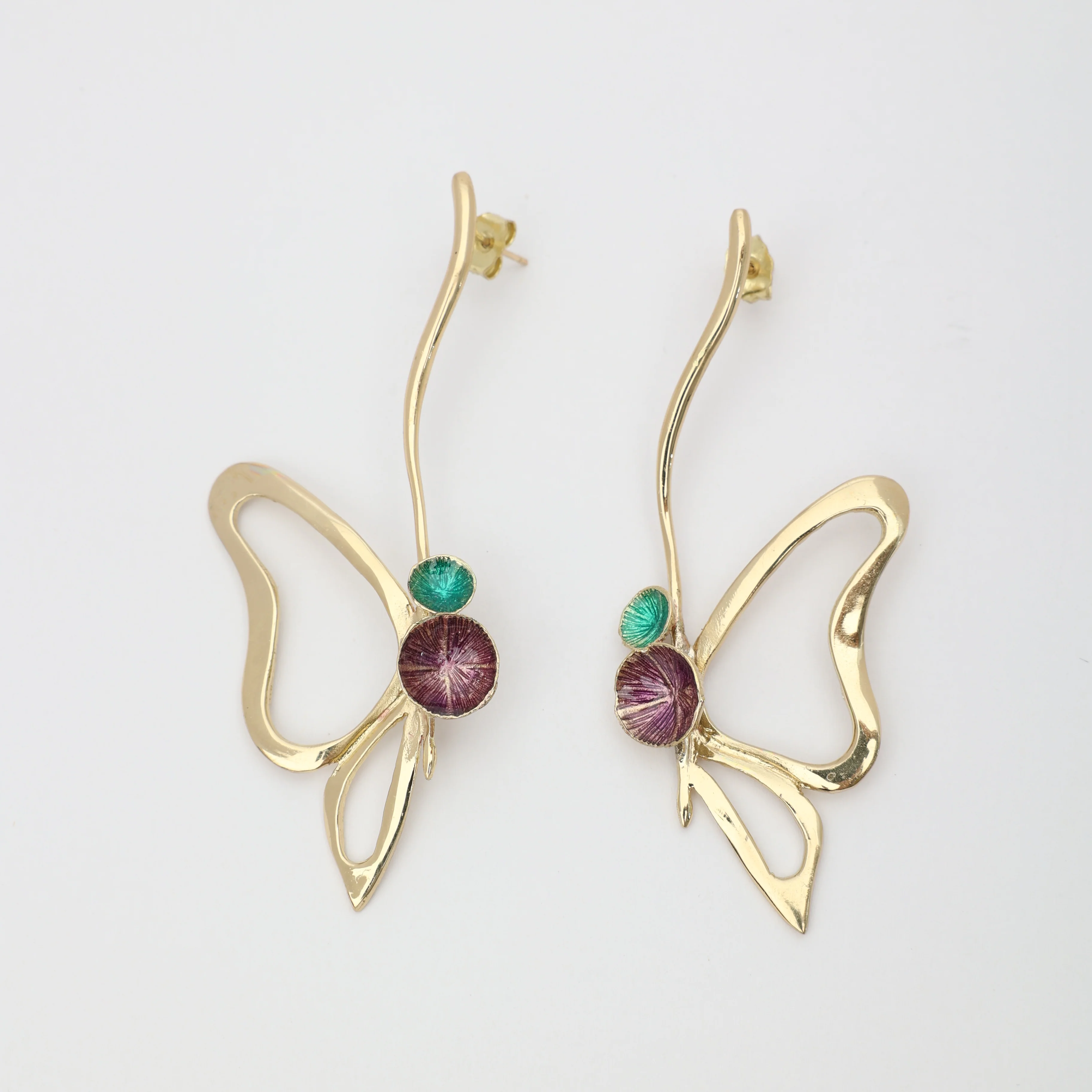 Vela Earrings Handmade | Kalliope Jewelry - Image 4