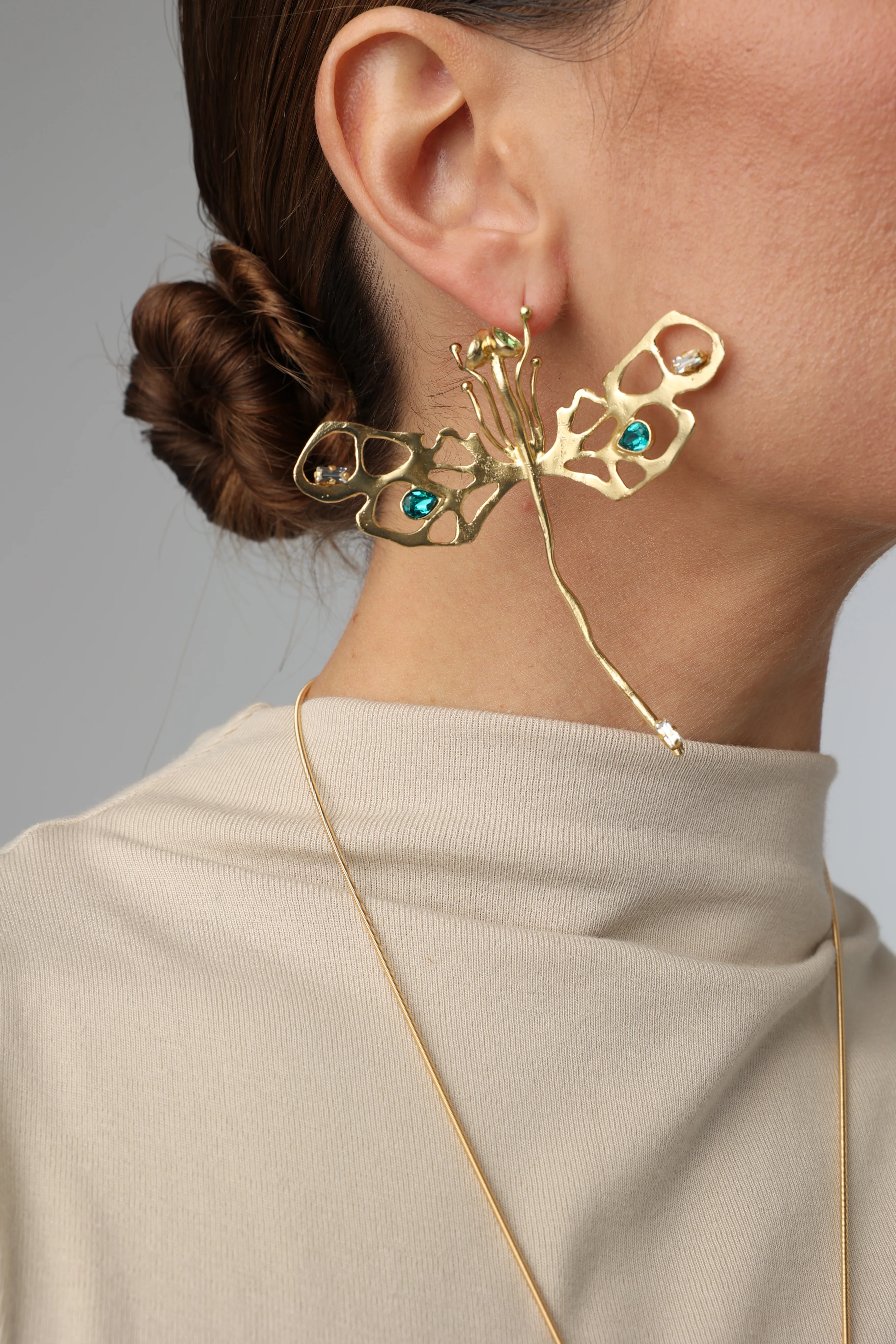 Zephyra Earrings Handmade | Kalliope Jewelry - Image 2