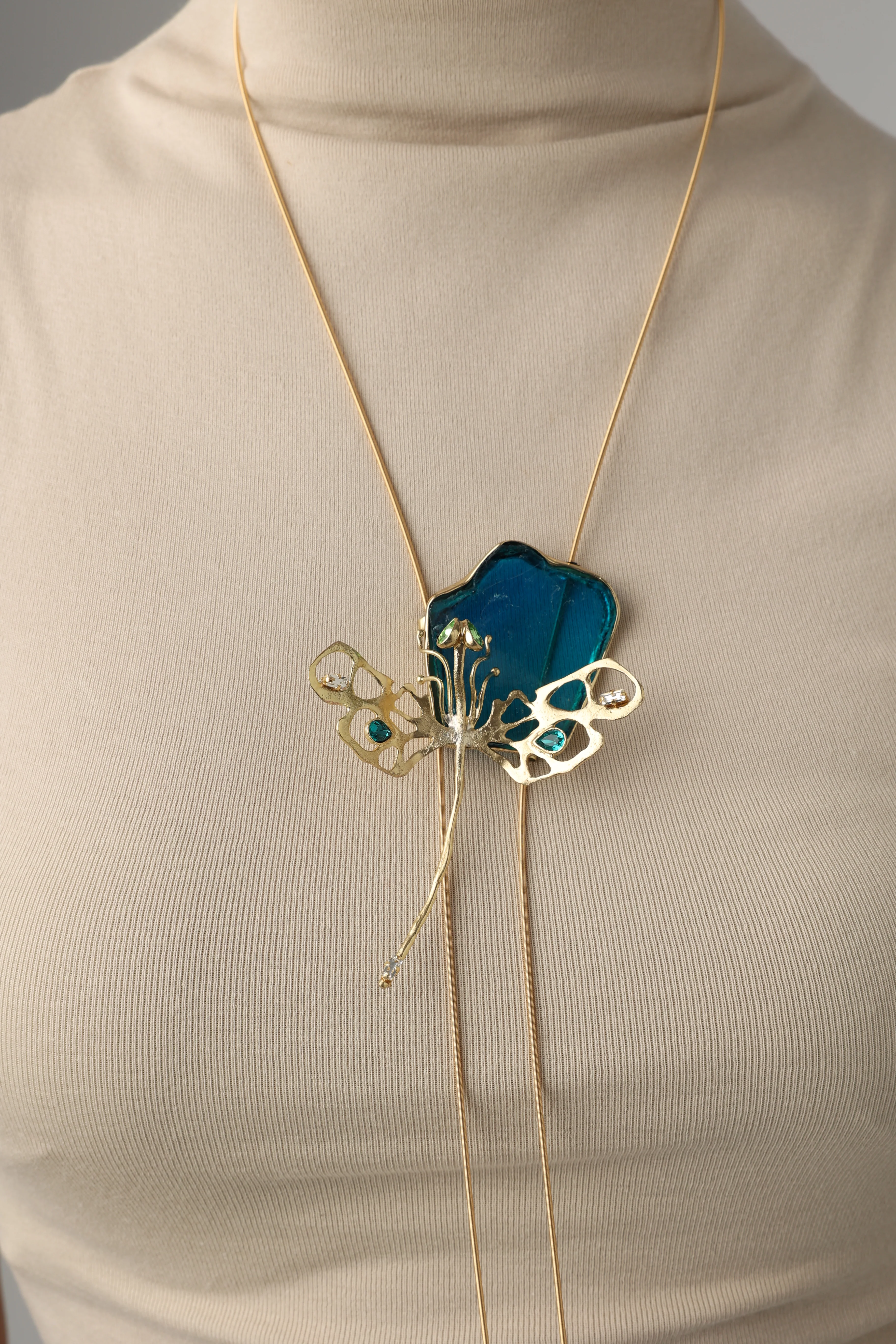 Zephyra Necklace Handmade | Kalliope Jewelry